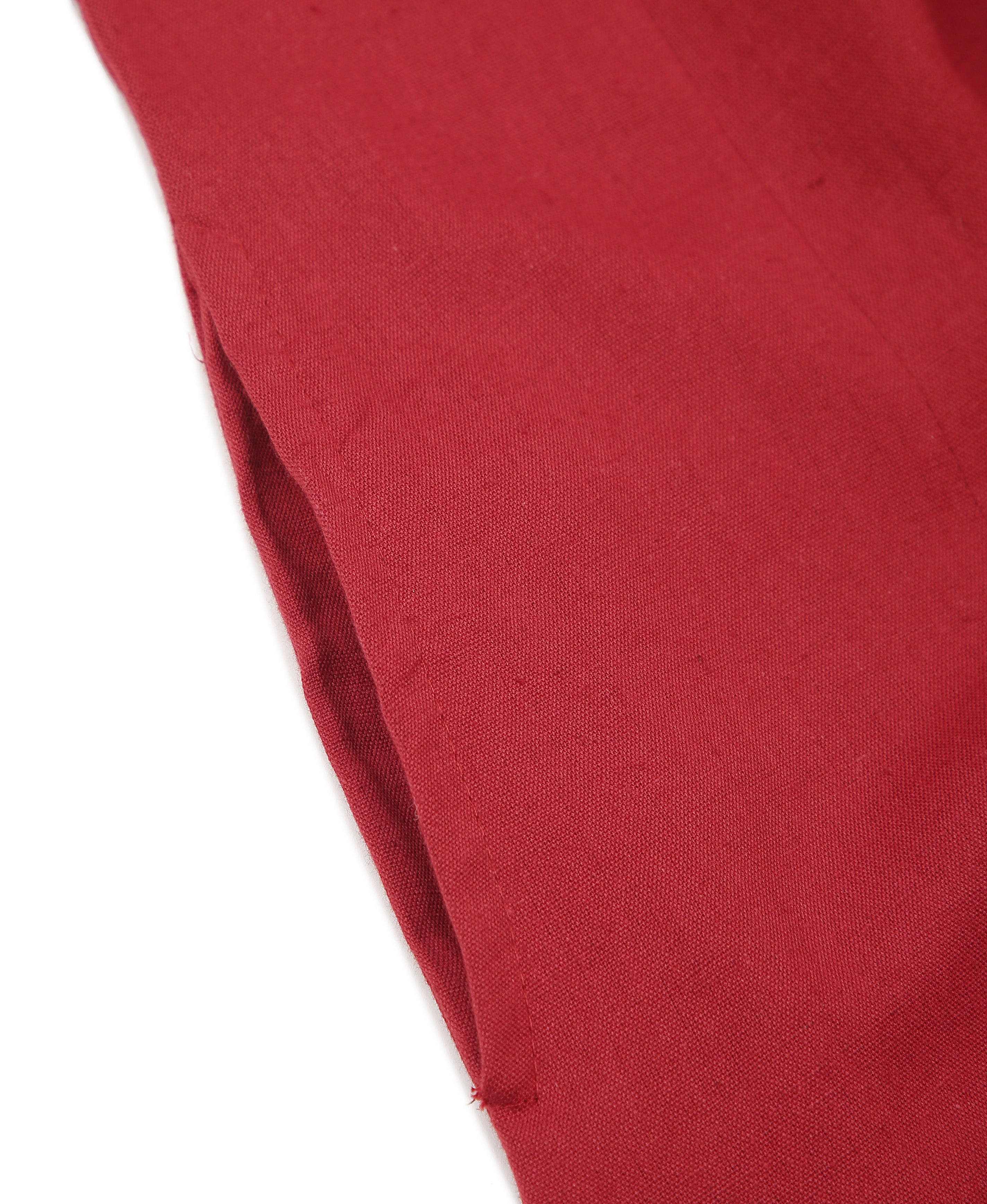 Maroon Hakoba Princess Kurti