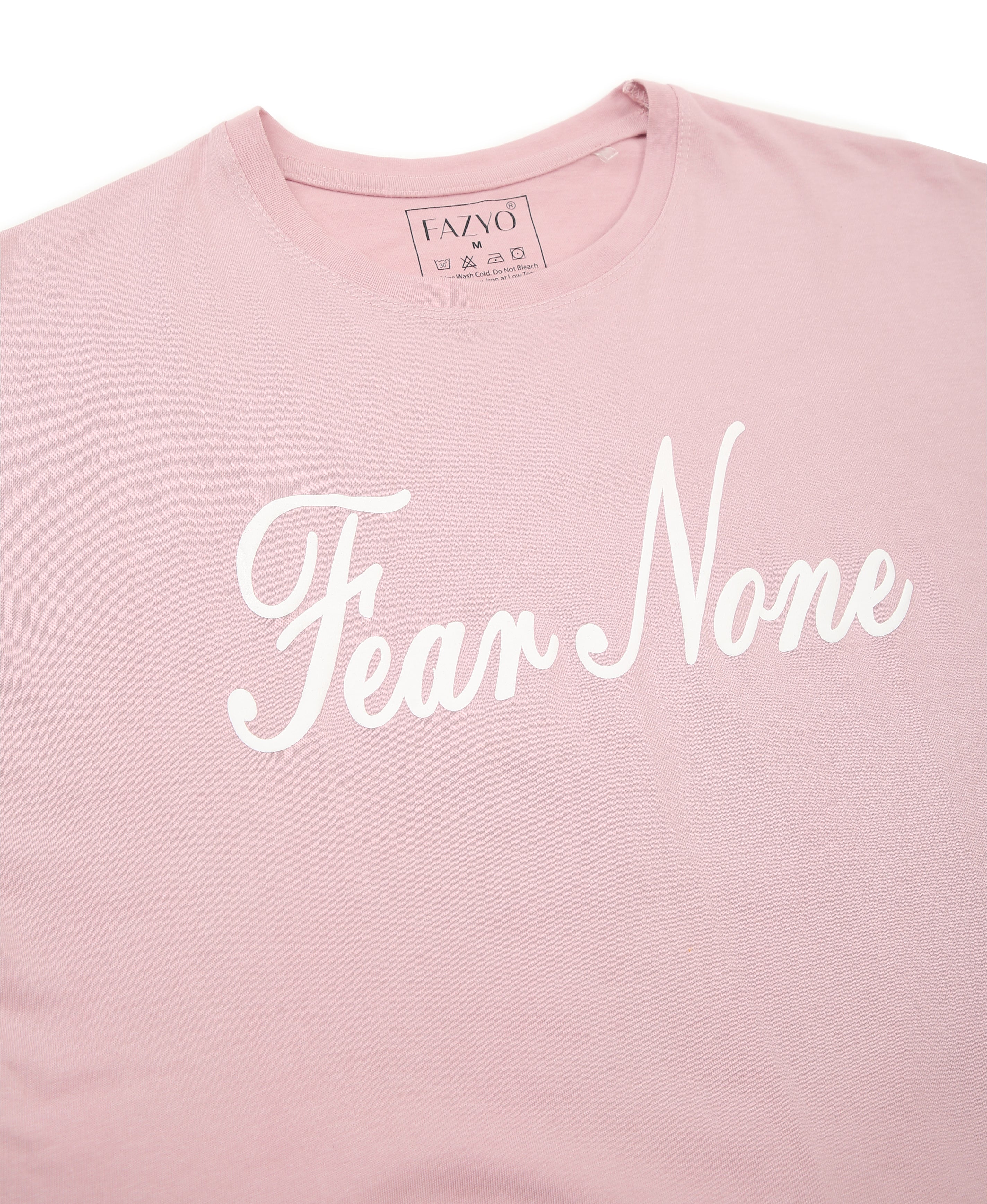 Peach Jersey Oversized Tee