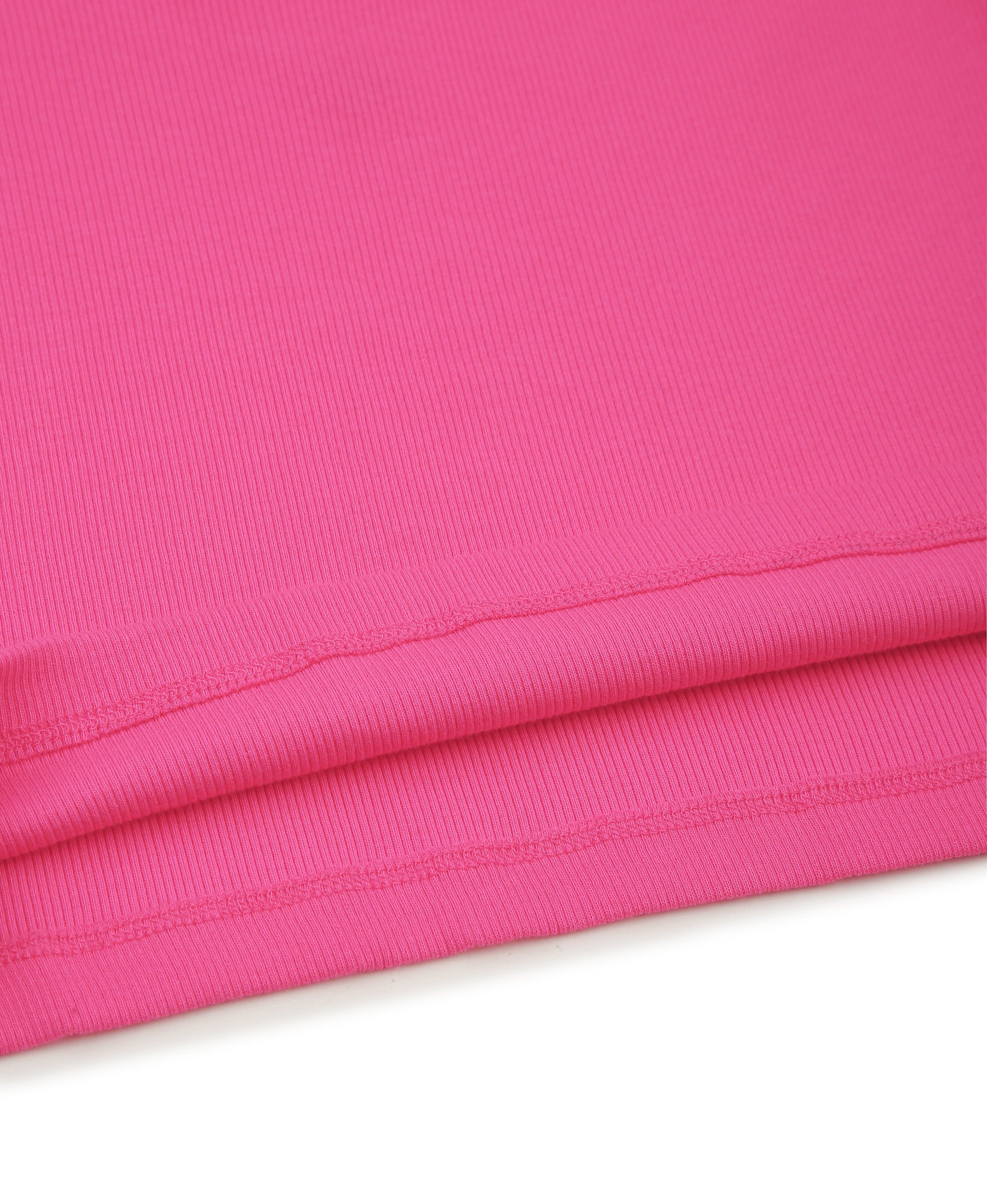 Magenta Bloom Embroidered Crop Top