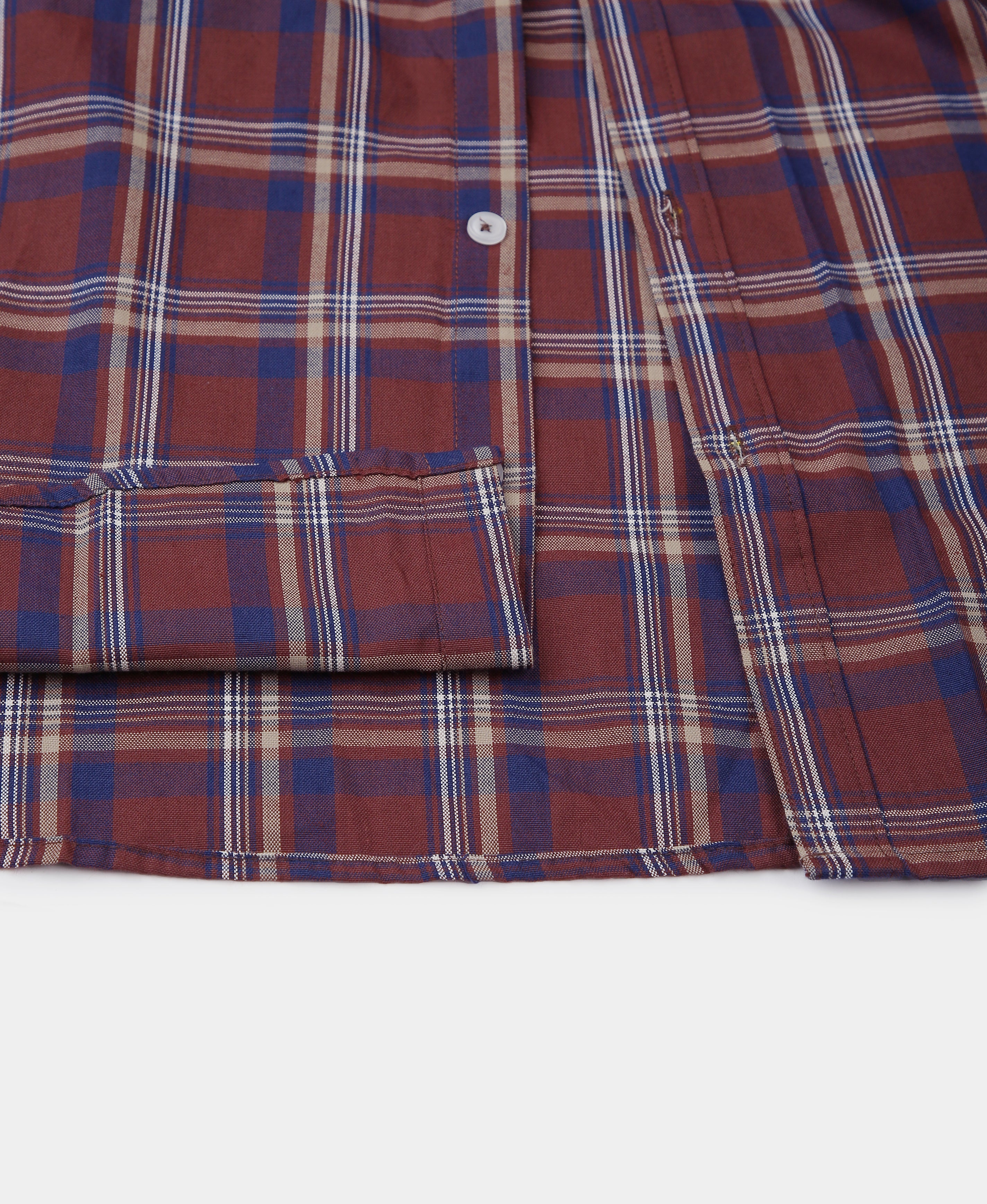 Vintage Check Tailored Shirt