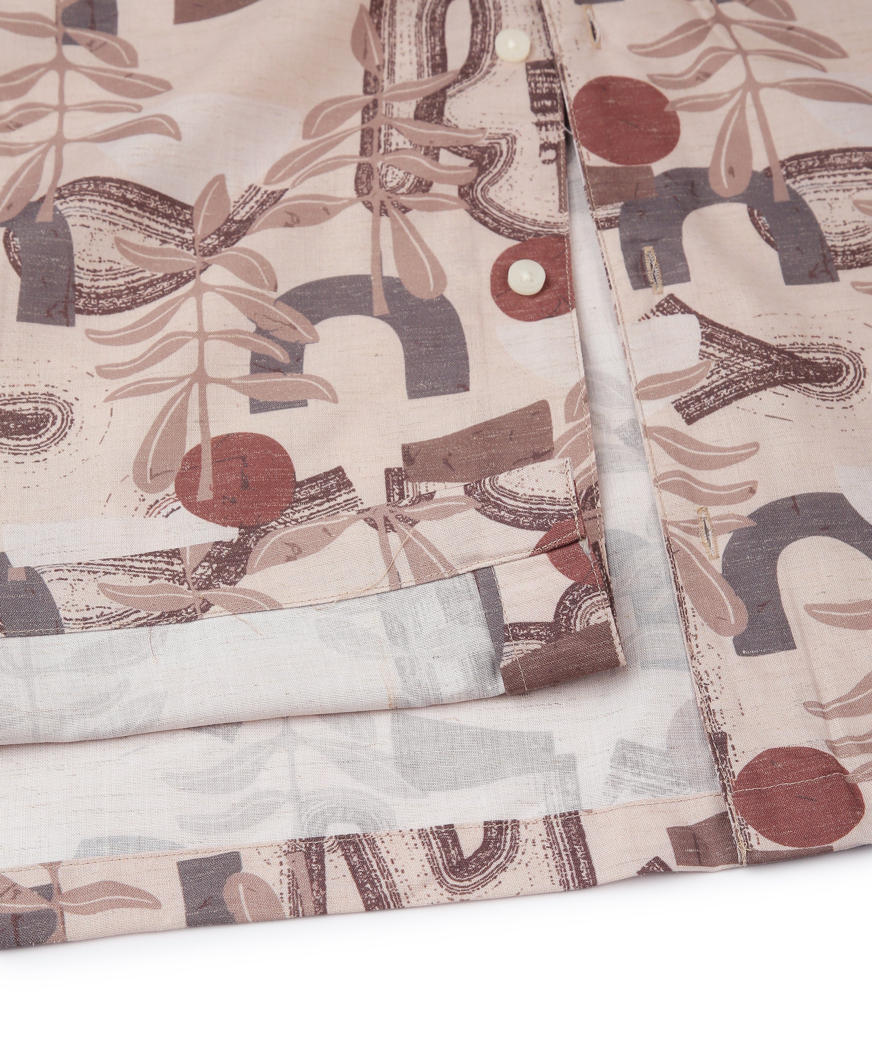 Island Drift Multi-Color Linen Shirt