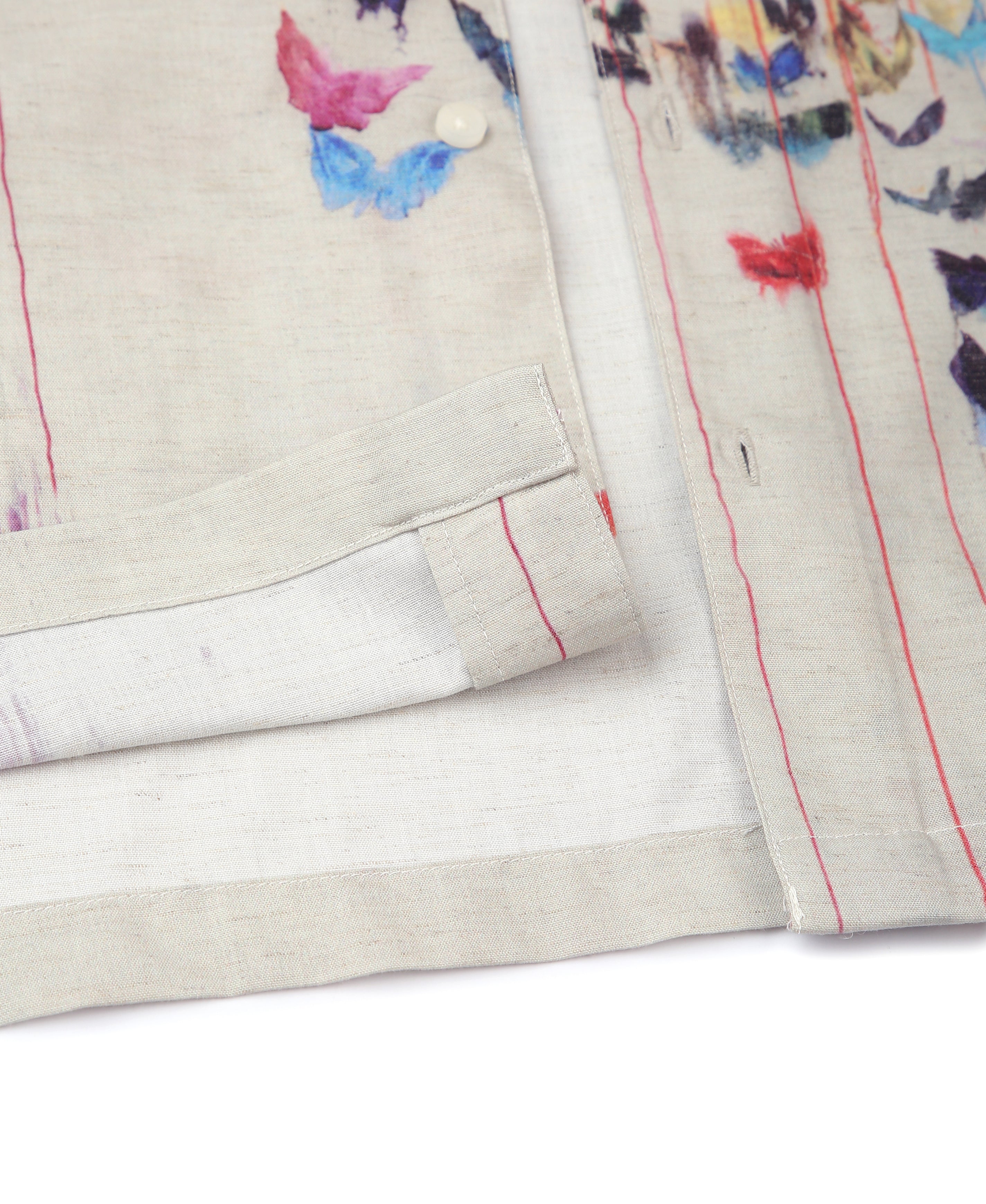 Palm Bay Multi-Color Linen Shirt