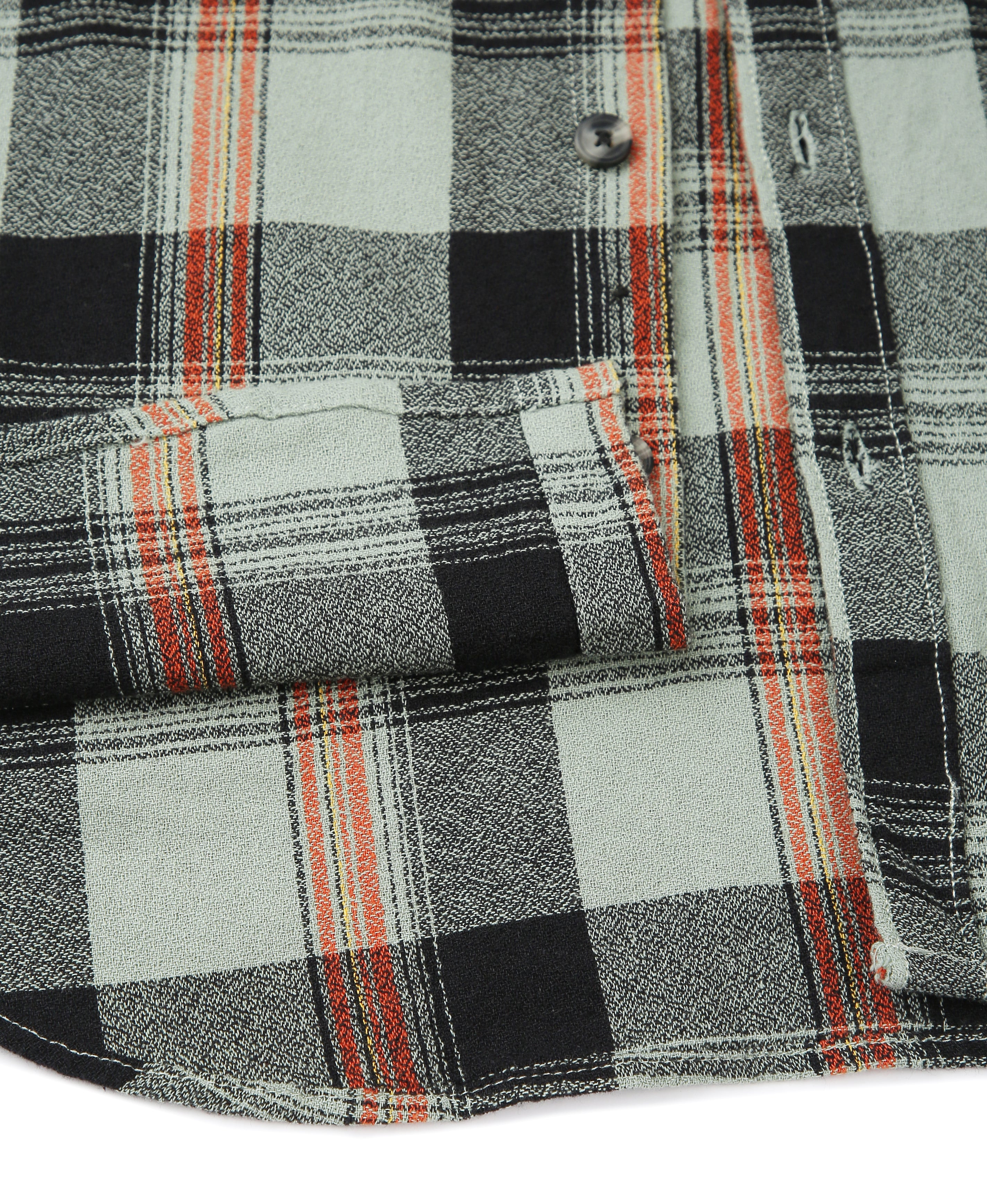 Forest Check Slim Shirt
