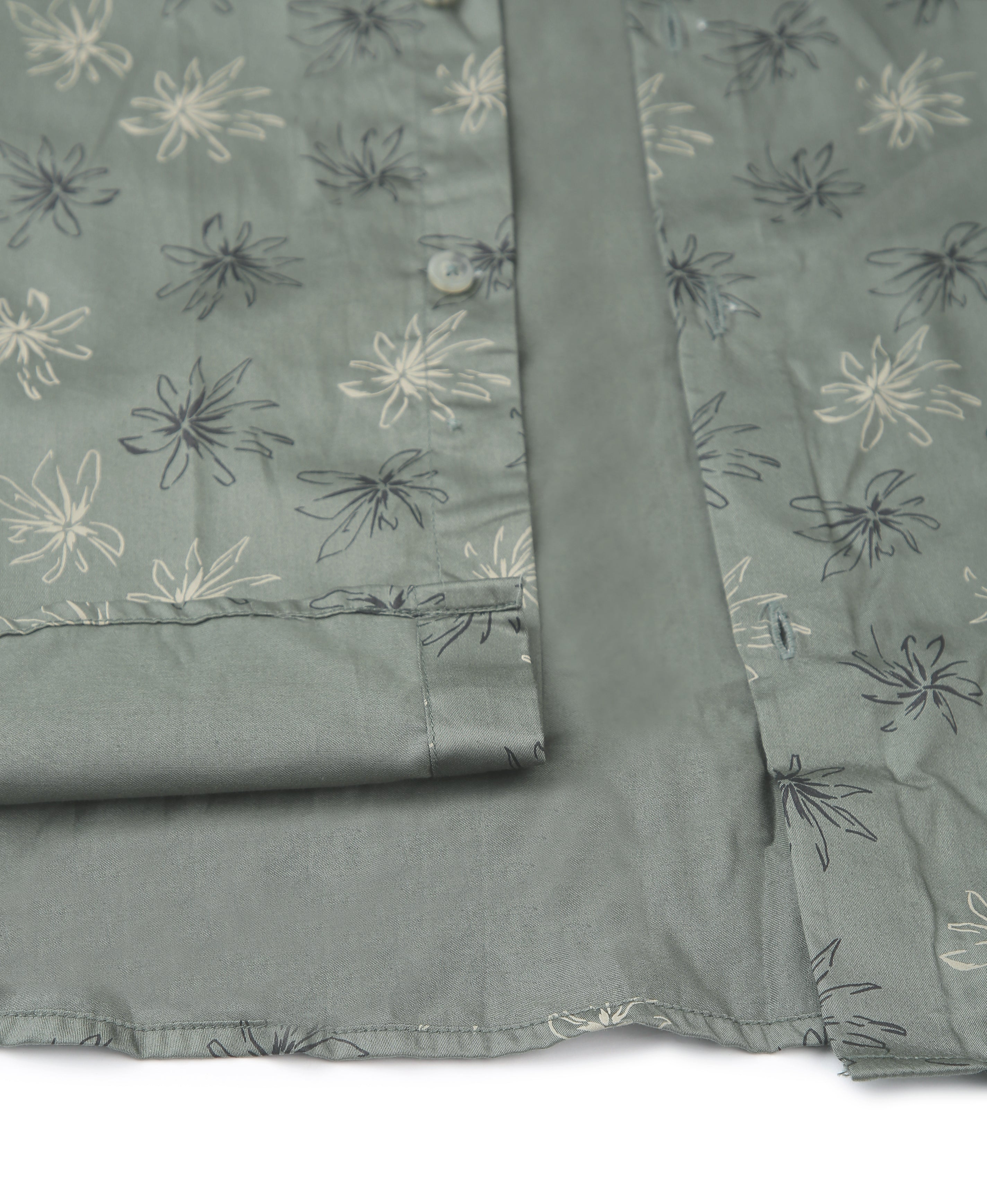 Forest Print Slim Shirt