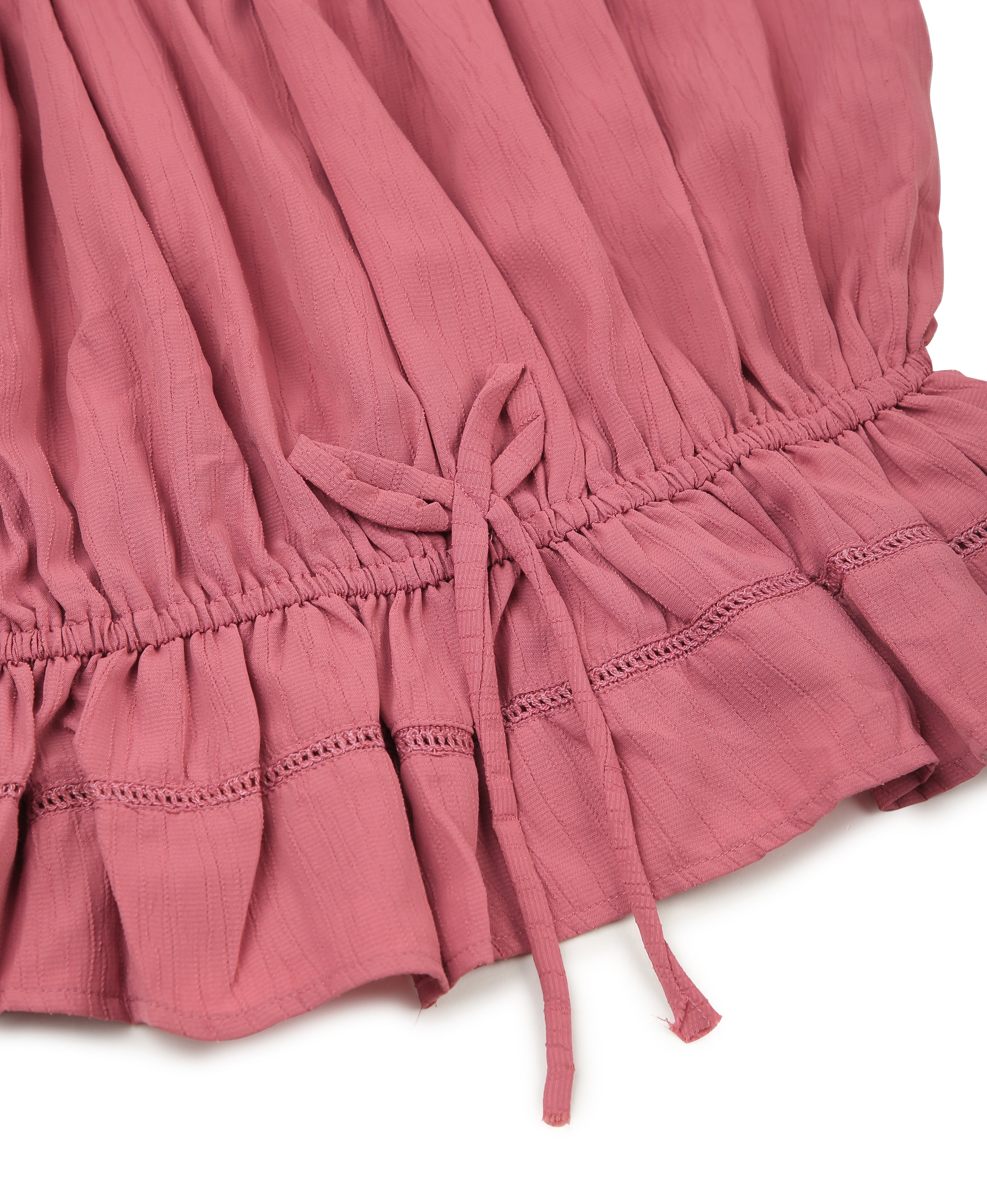 Cocoa Poly Crop Top