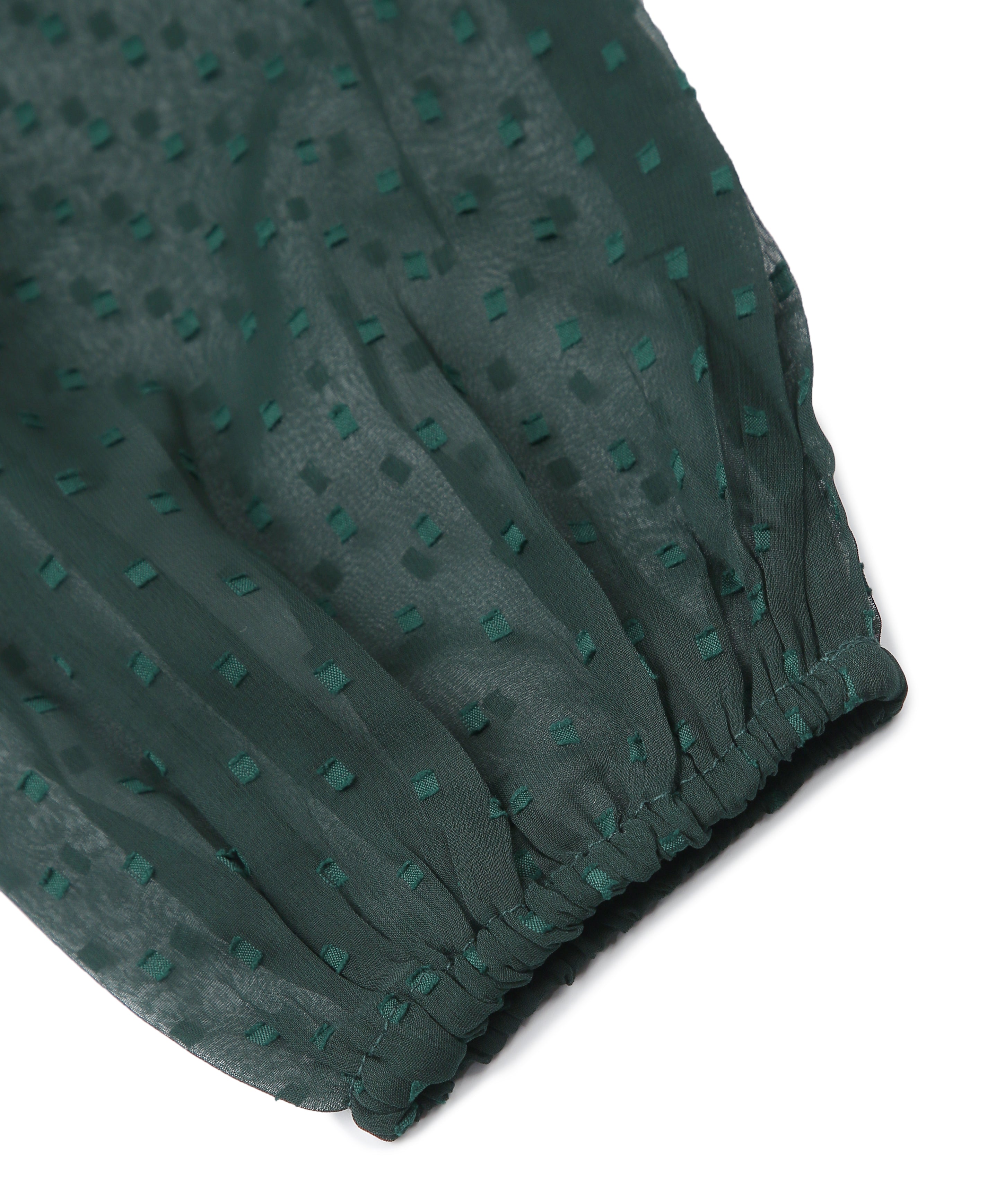 Emerald Layers Short Dress