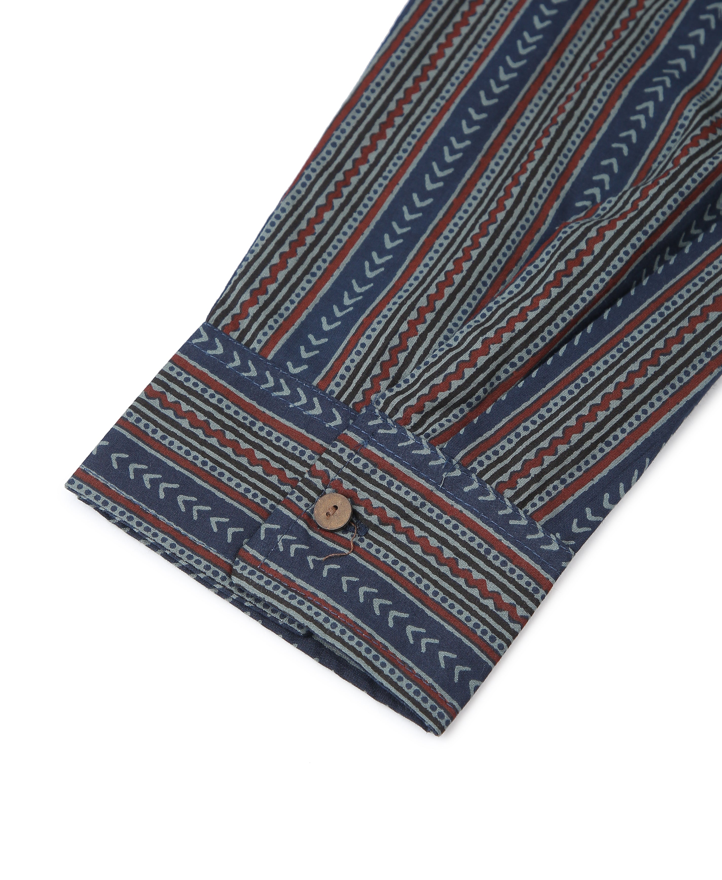 Indigo Bloom Tunic Top