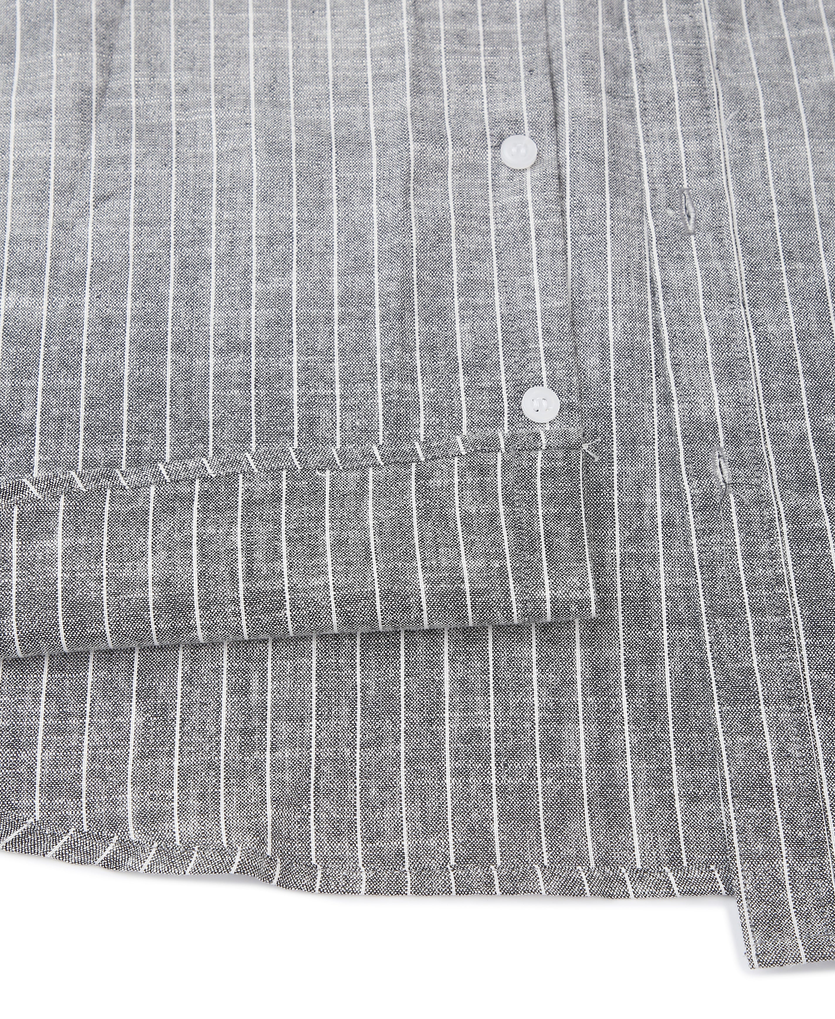 Smoke Stripe Tailored Shirt