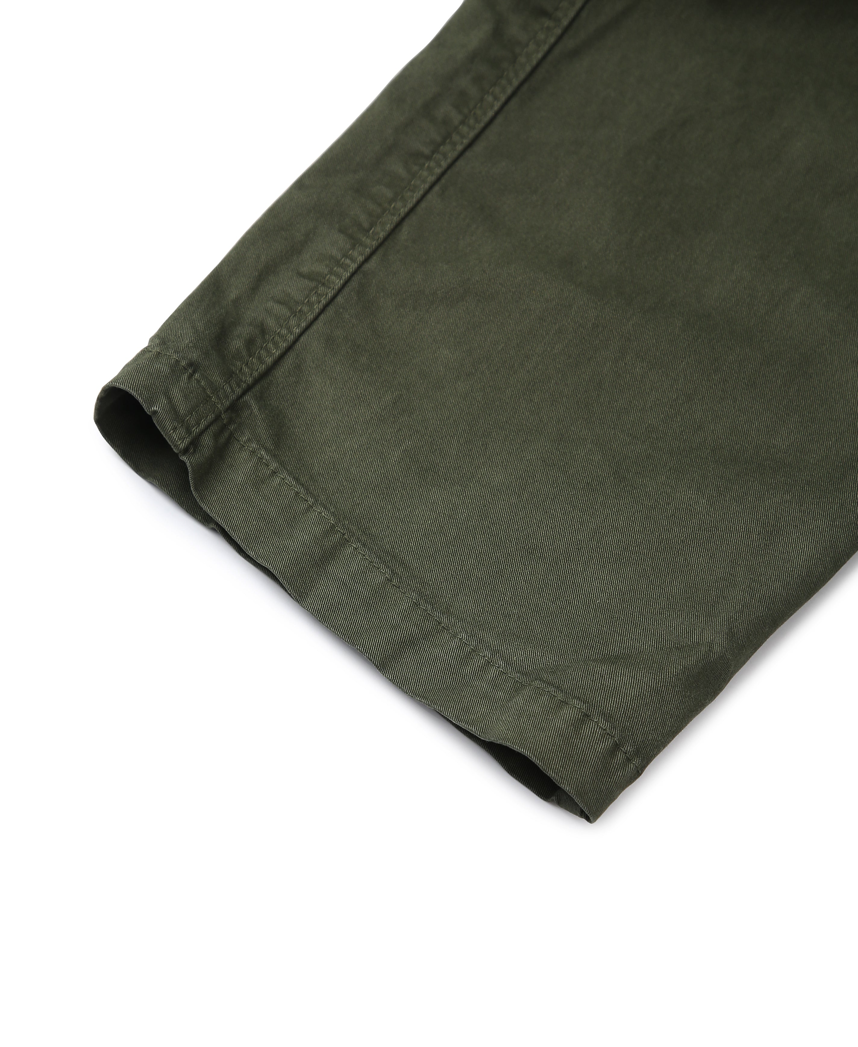 Green Front 6-Pocket Twill Cargos