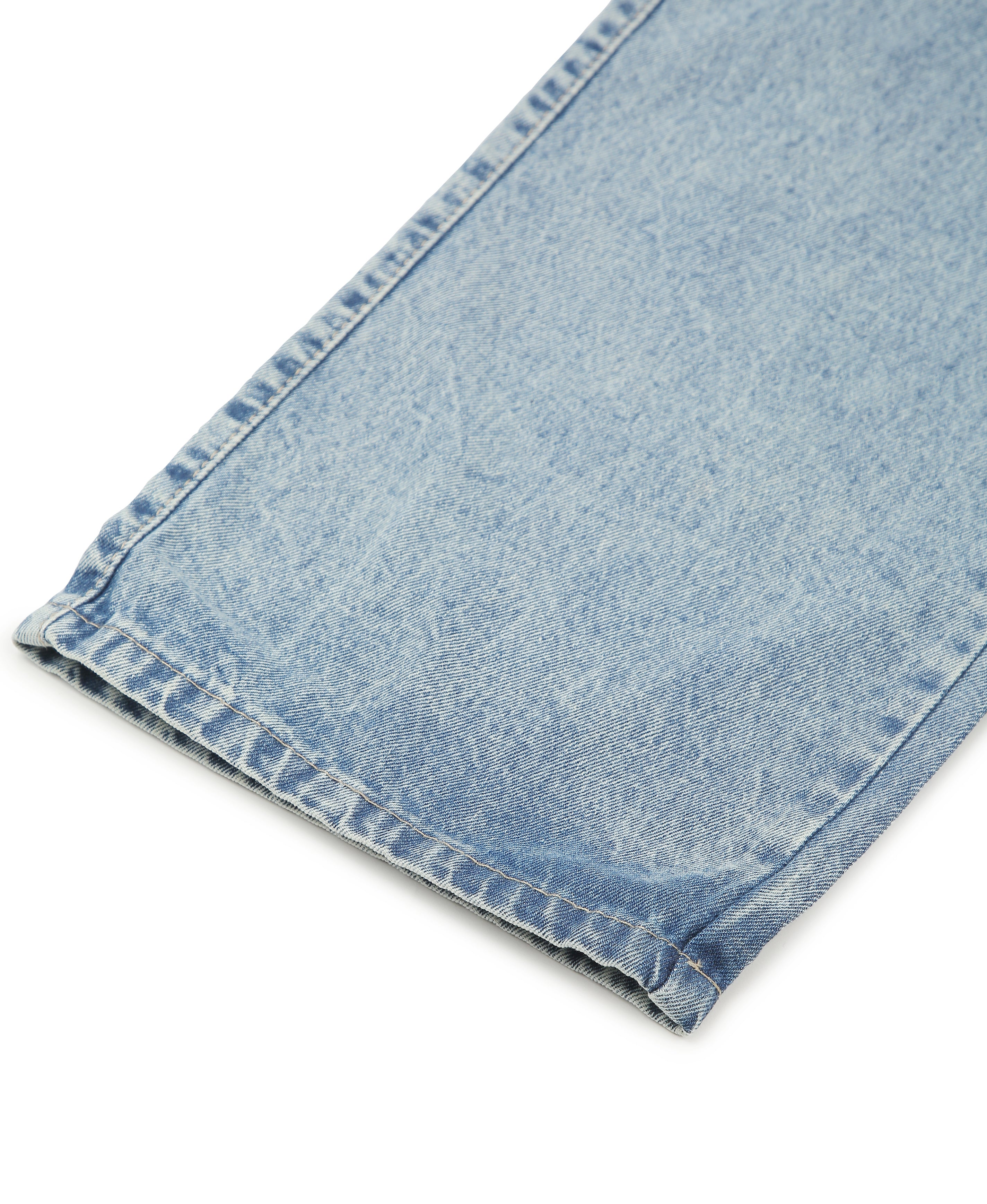 Ice Wash Cargo Denim Bottom