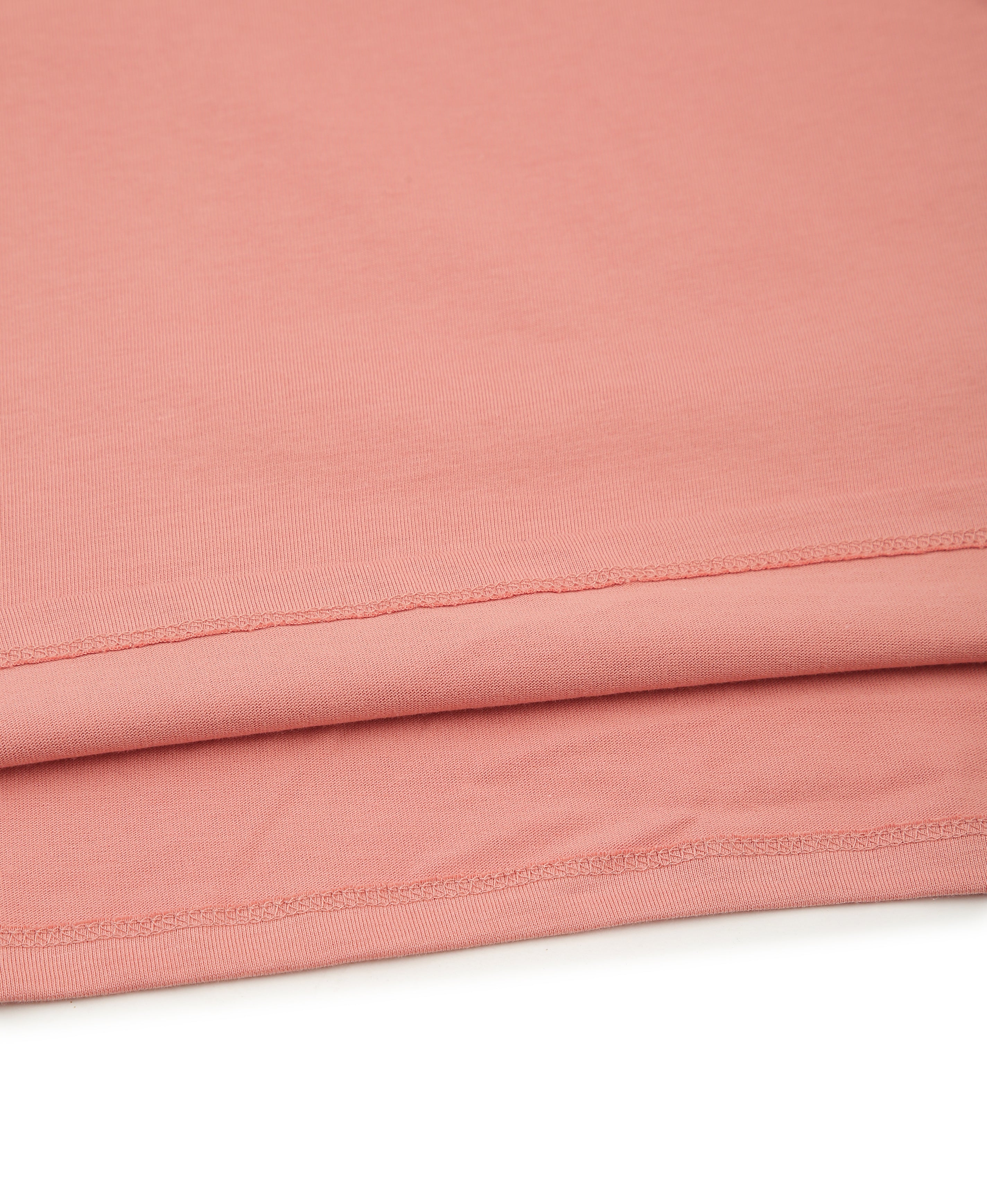 Peach Cotton Tee