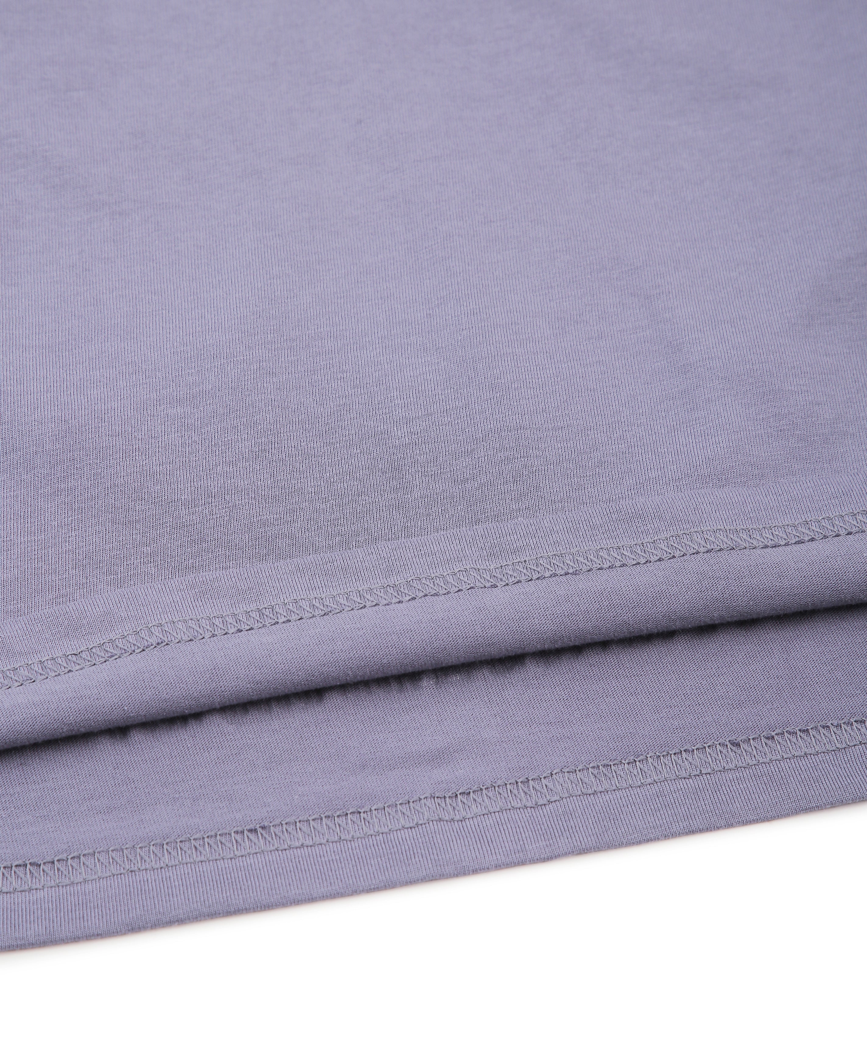 Denim Jersey Baggy Tee