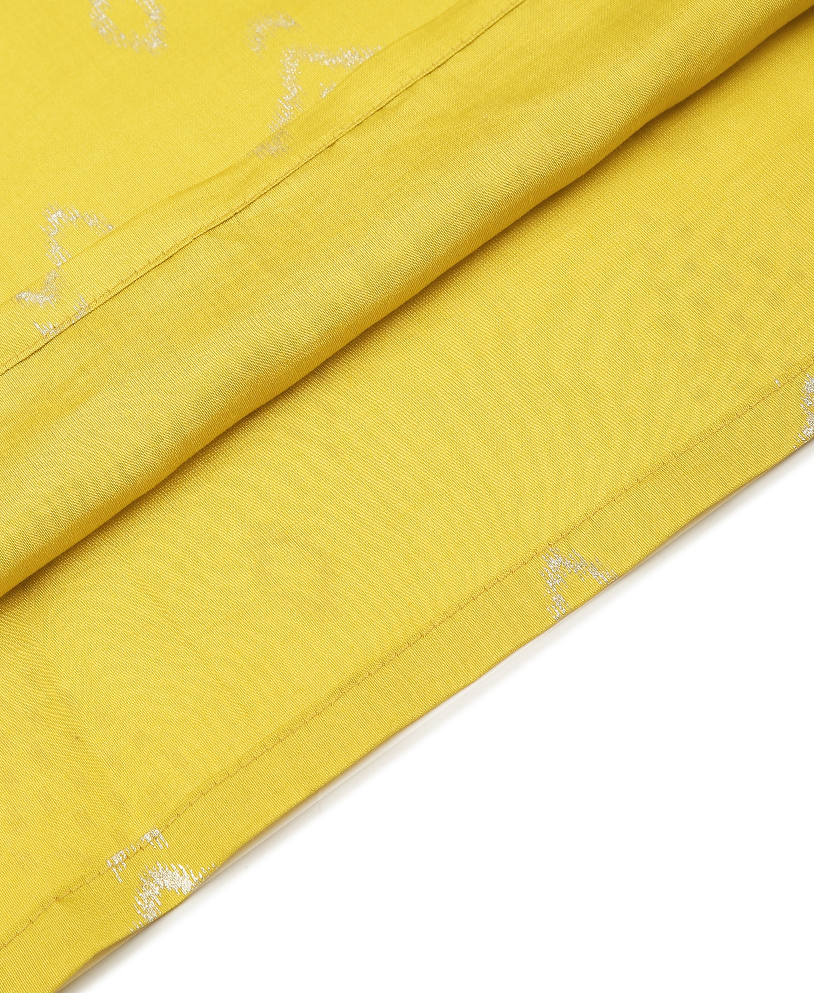 Mustard Glow Silk Kurti