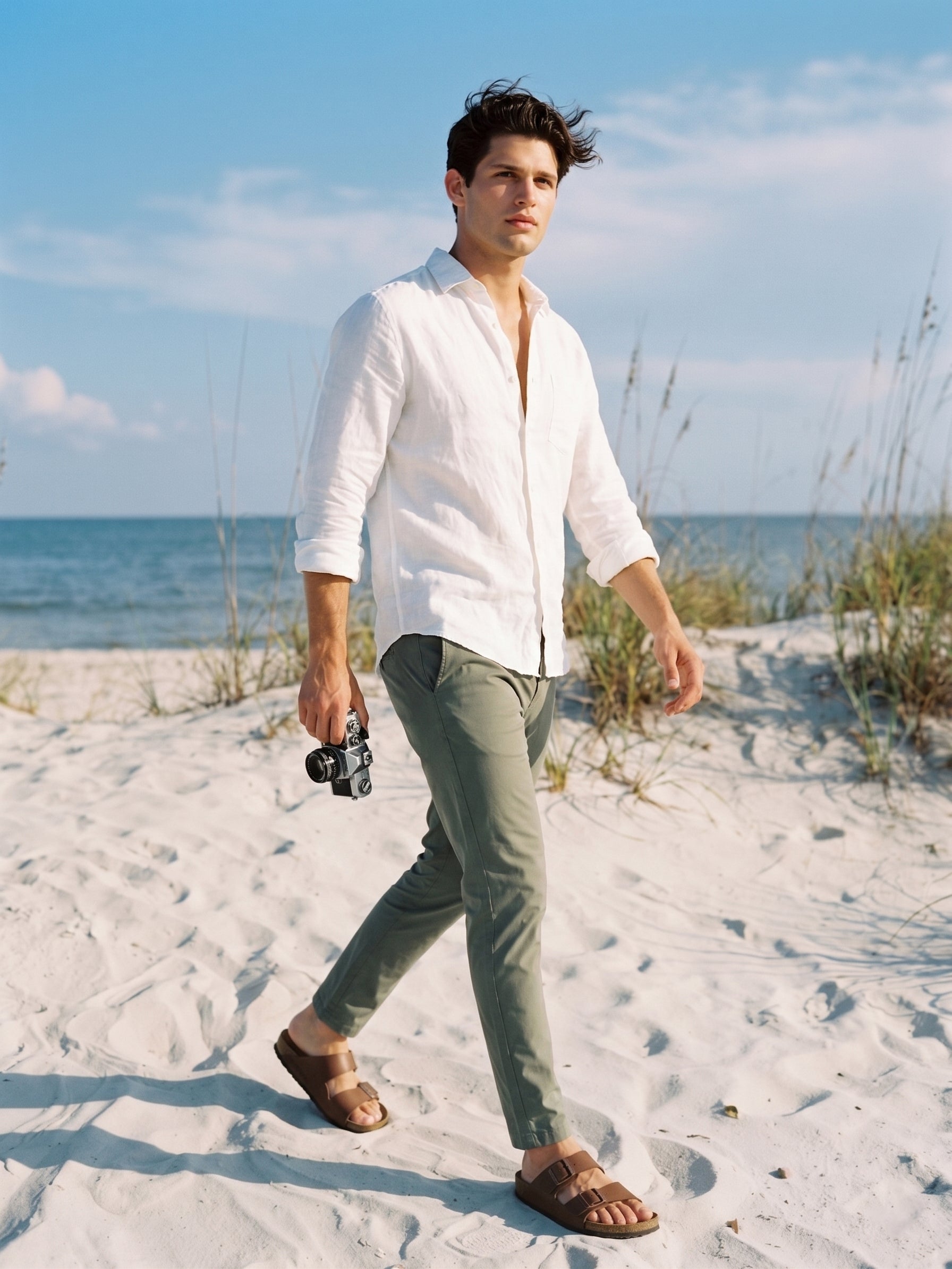 Men's Green 2 Way Jogger