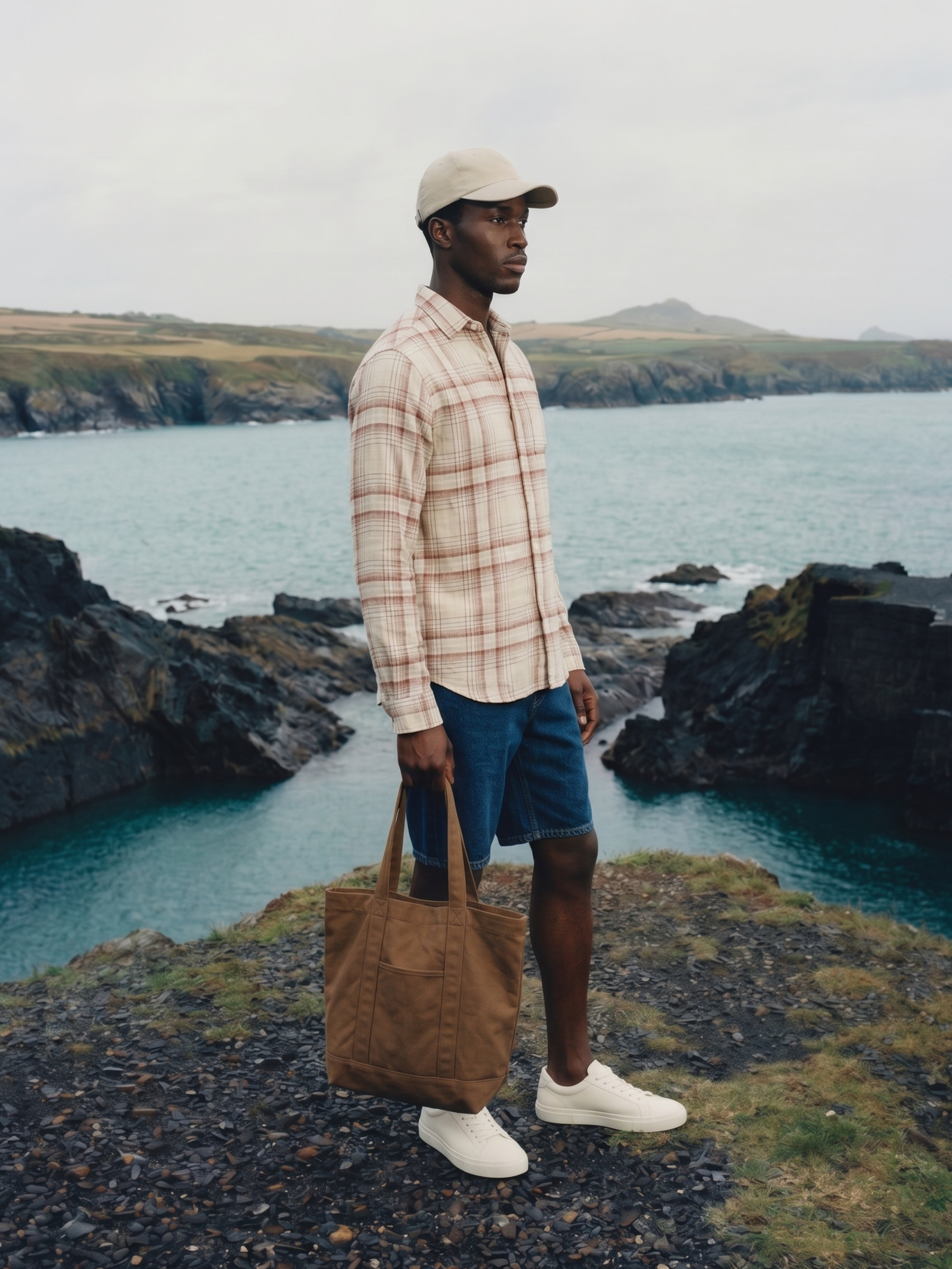 Men's Checks Rust Regular Fit Shirt