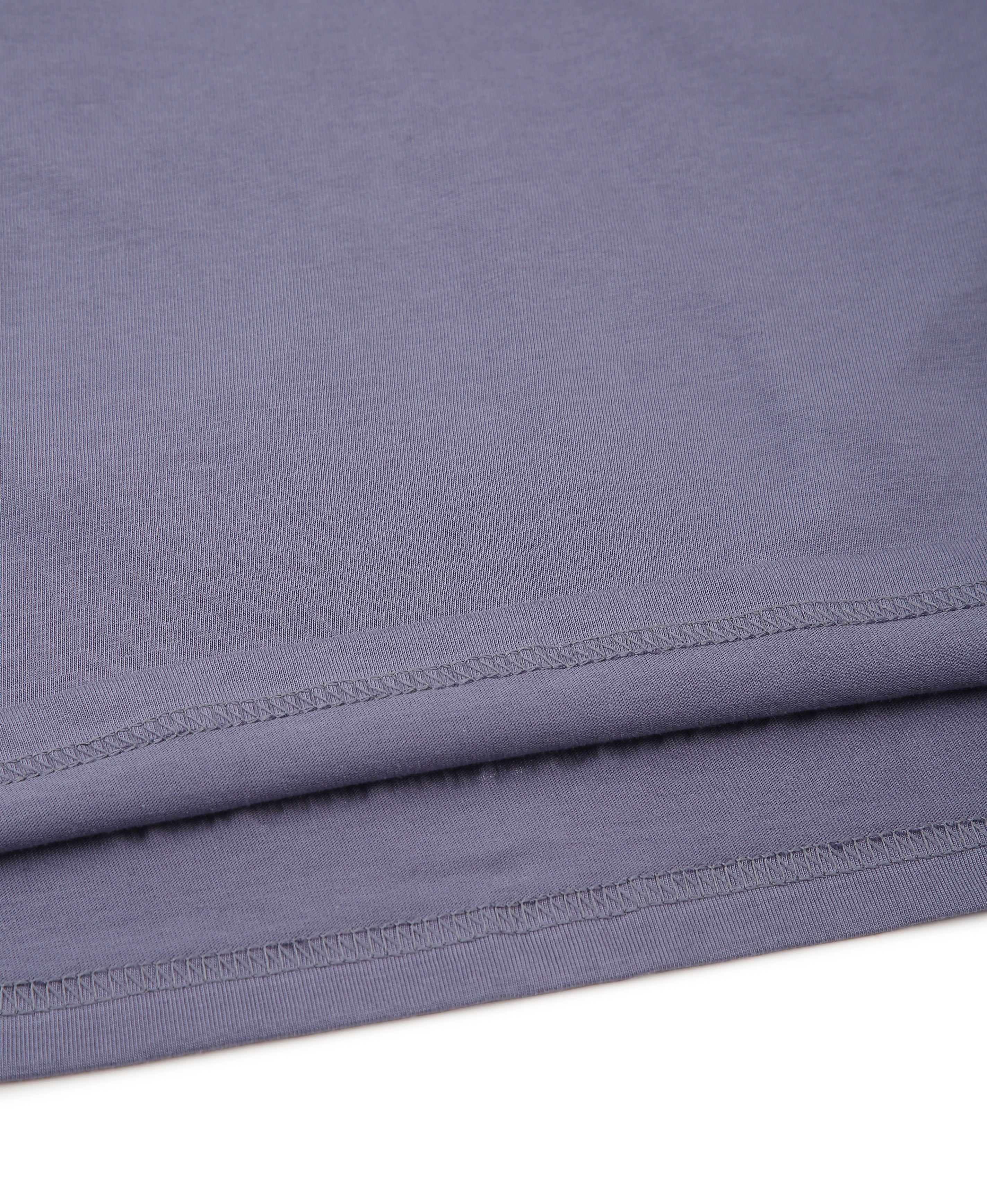 Denim Jersey Baggy Tee