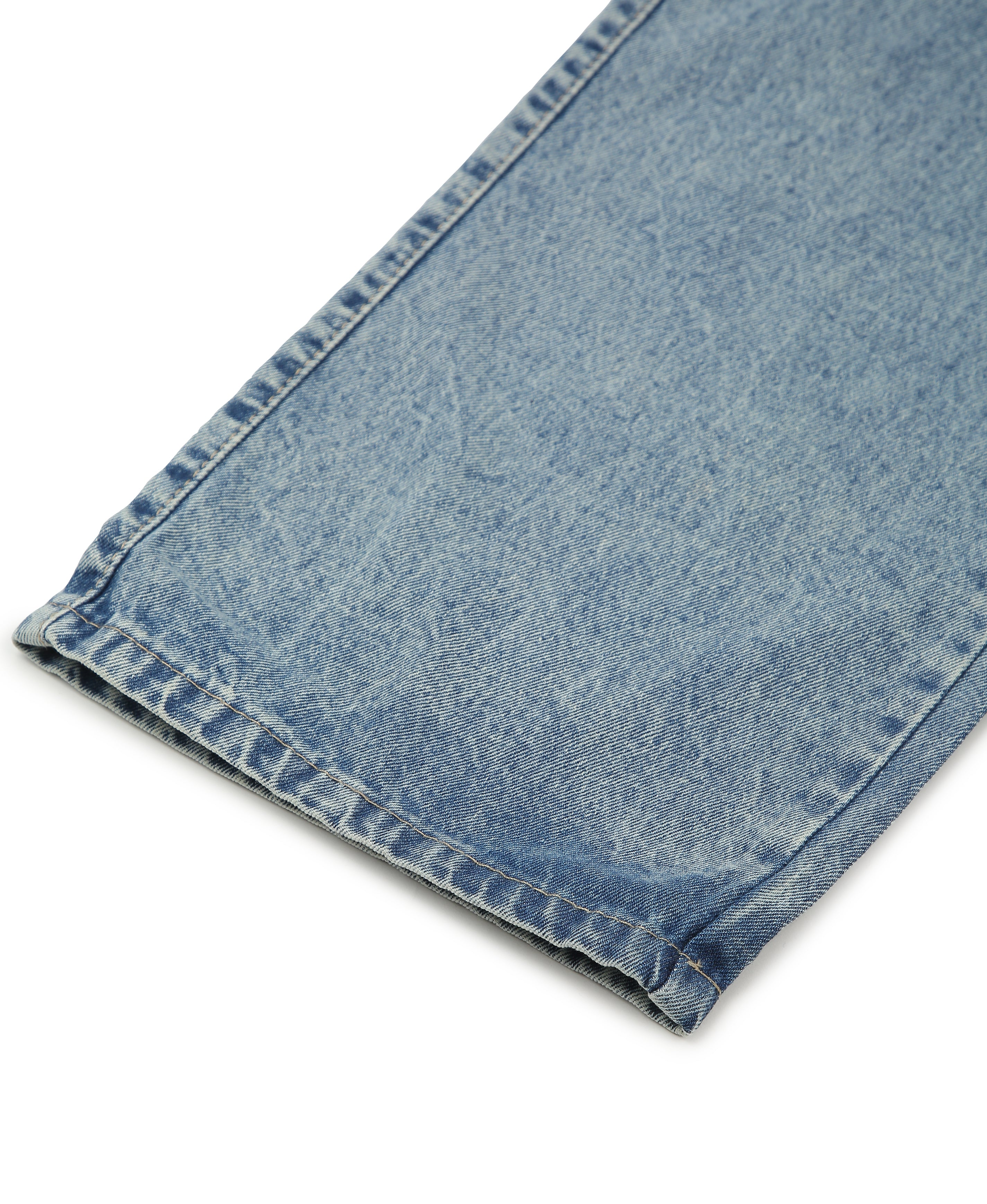 Ice Wash Cargo Denim Bottom