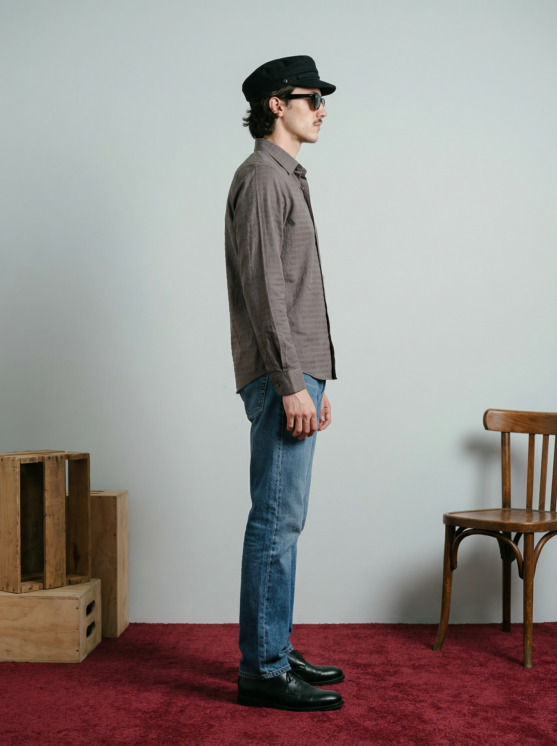 Fawn Imported Panna Marker Regular Fit Full Sleeve Shirt