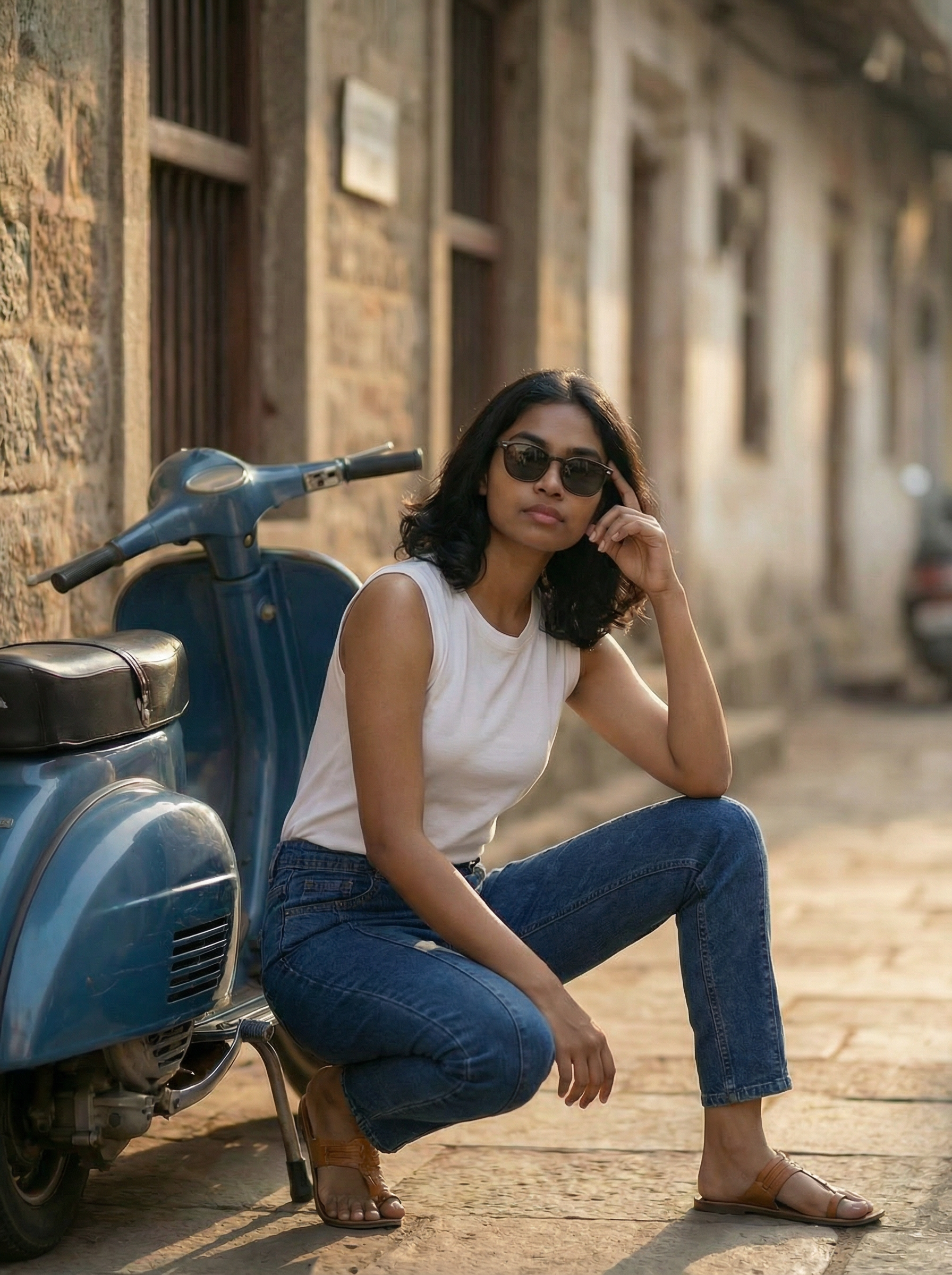 Plain Skinny Jeans for Women