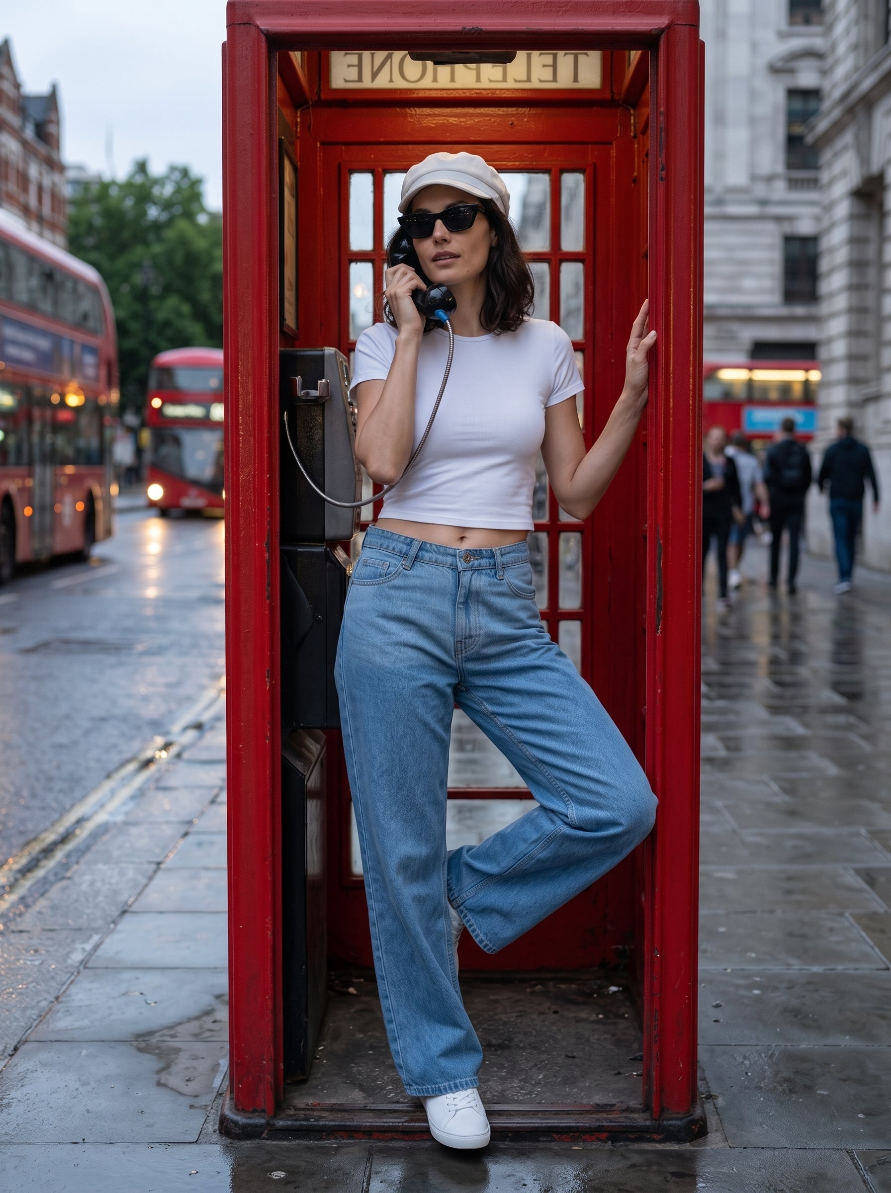 Women's Denim Ice Blue Straight Fit Jeans