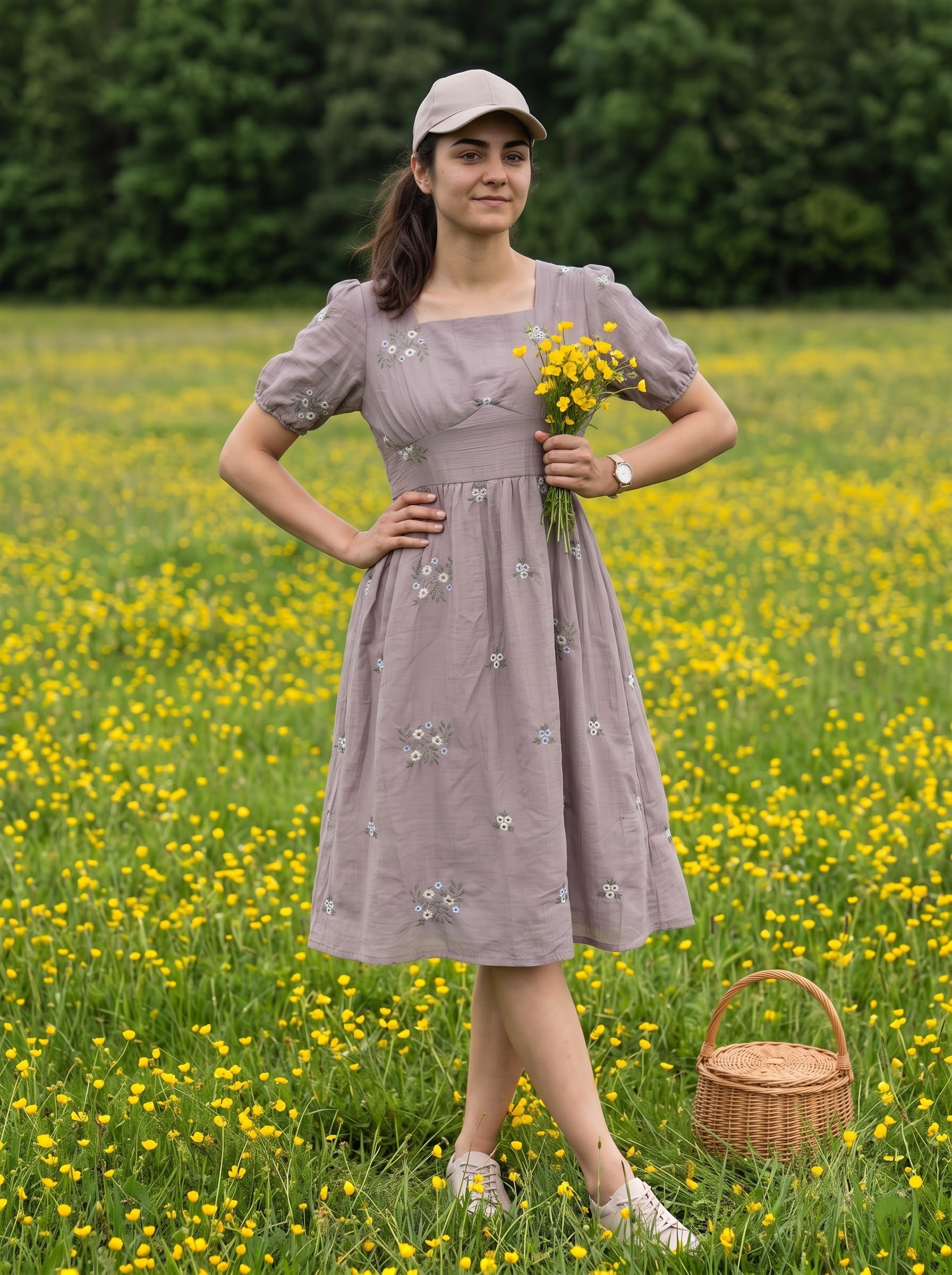 Women's Synrthetic Onion Regular Fit Dresses