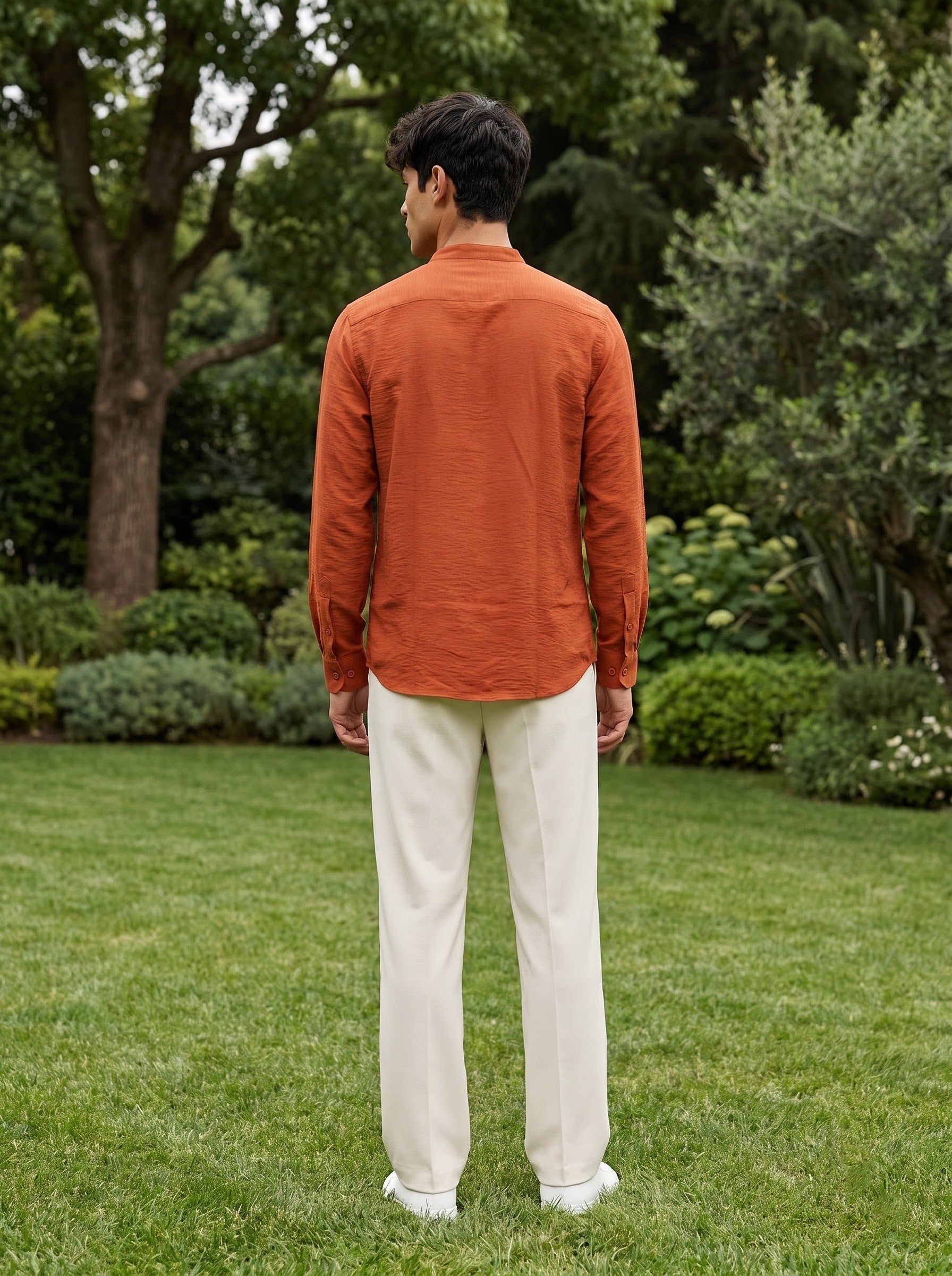 Men's Nylon Savanna Regular Fit Shirt