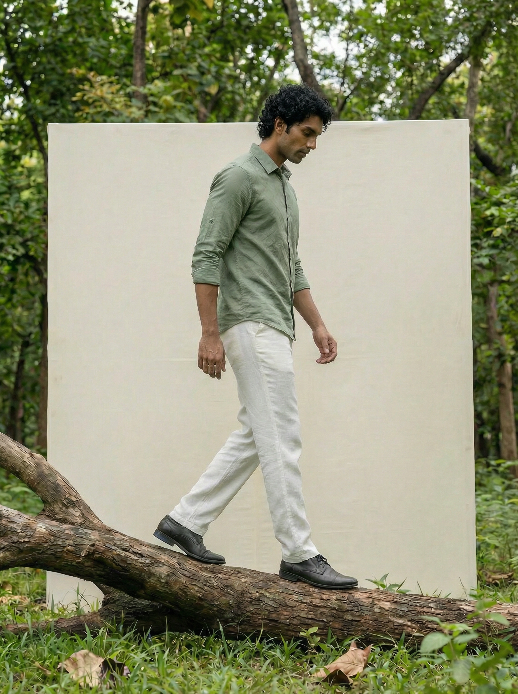 Premium Nr Jacquard Shirt Regular Fit Mint