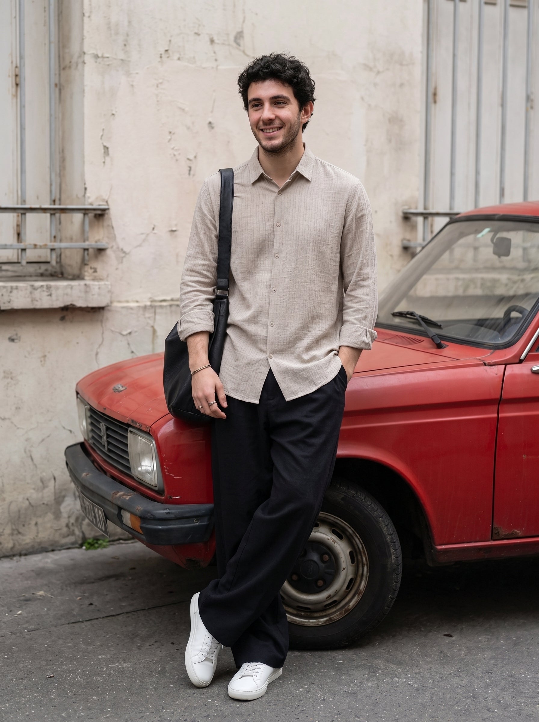 Men's Imported Ash Relaxed Fit Shirt