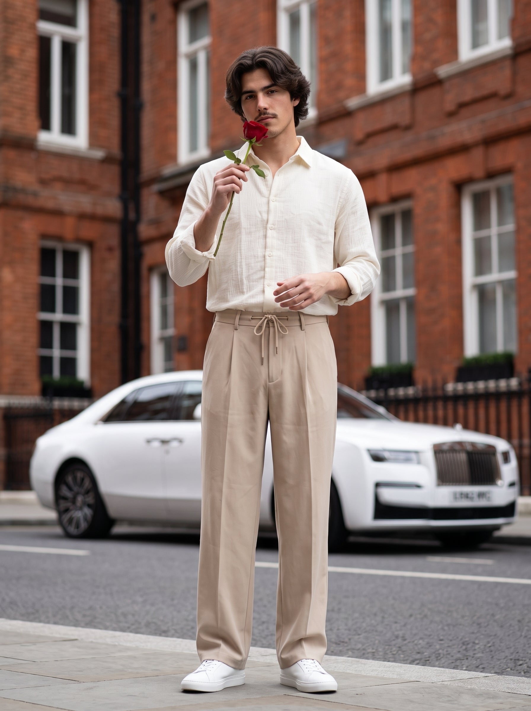 Men's Imported Pearl Relaxed Fit Shirt