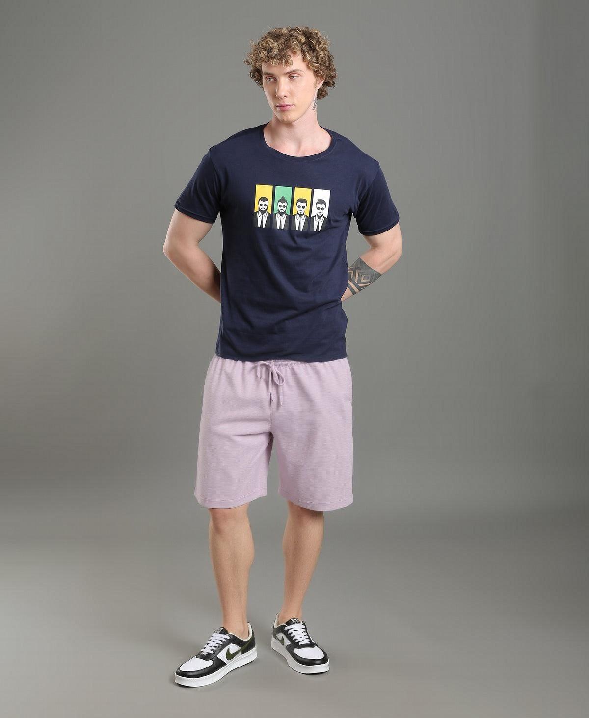 Men's Shorts Pastel Pink