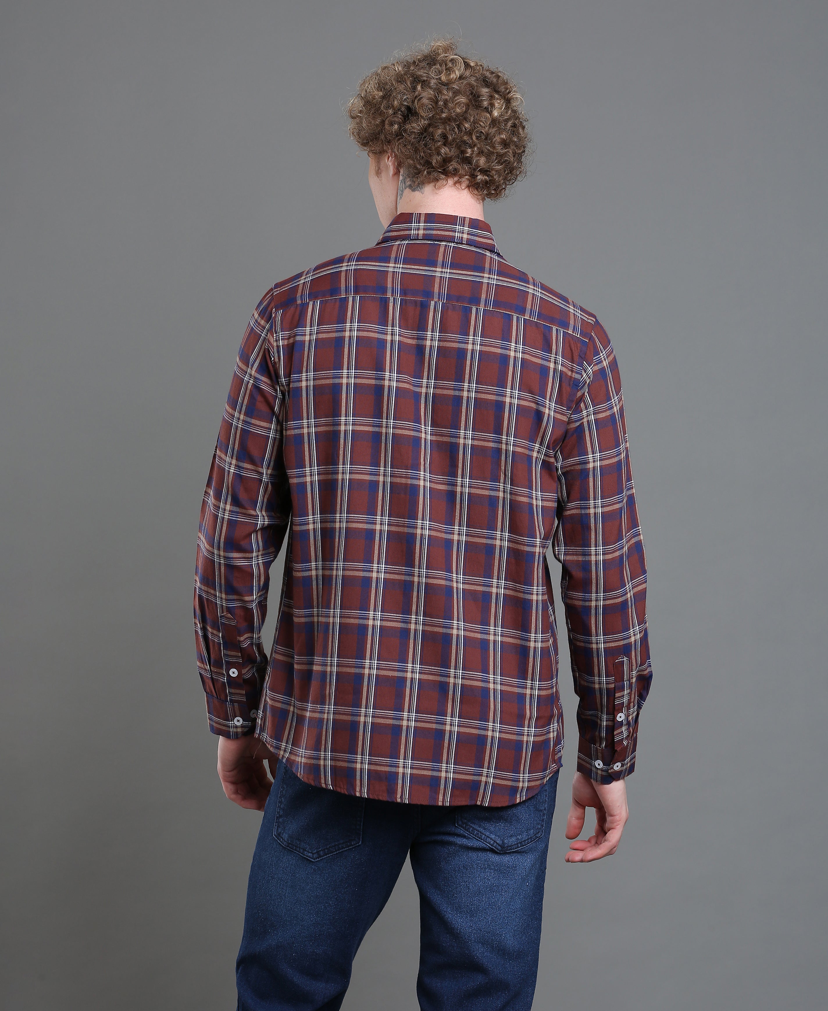 Vintage Check Tailored Shirt