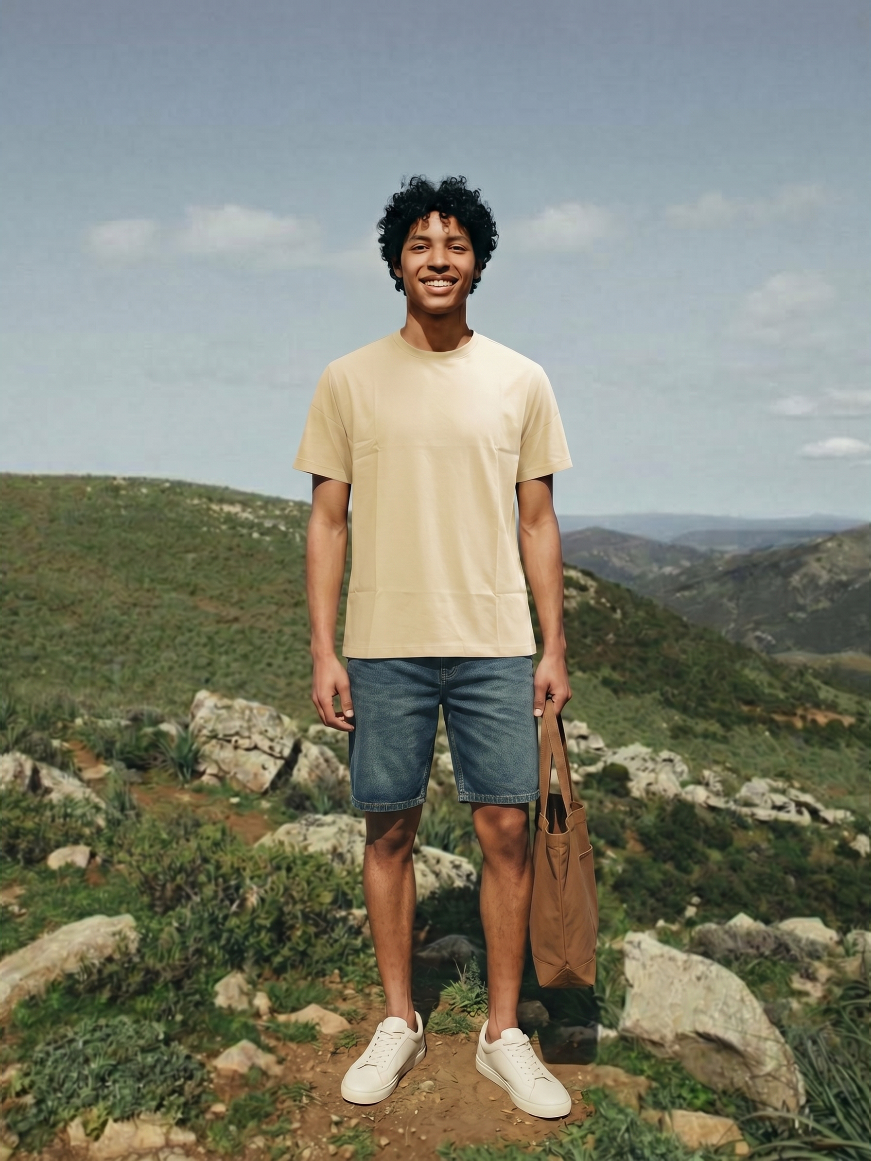 Men's S/J 200Gsm Sandle Relaxed Fit T Shirt