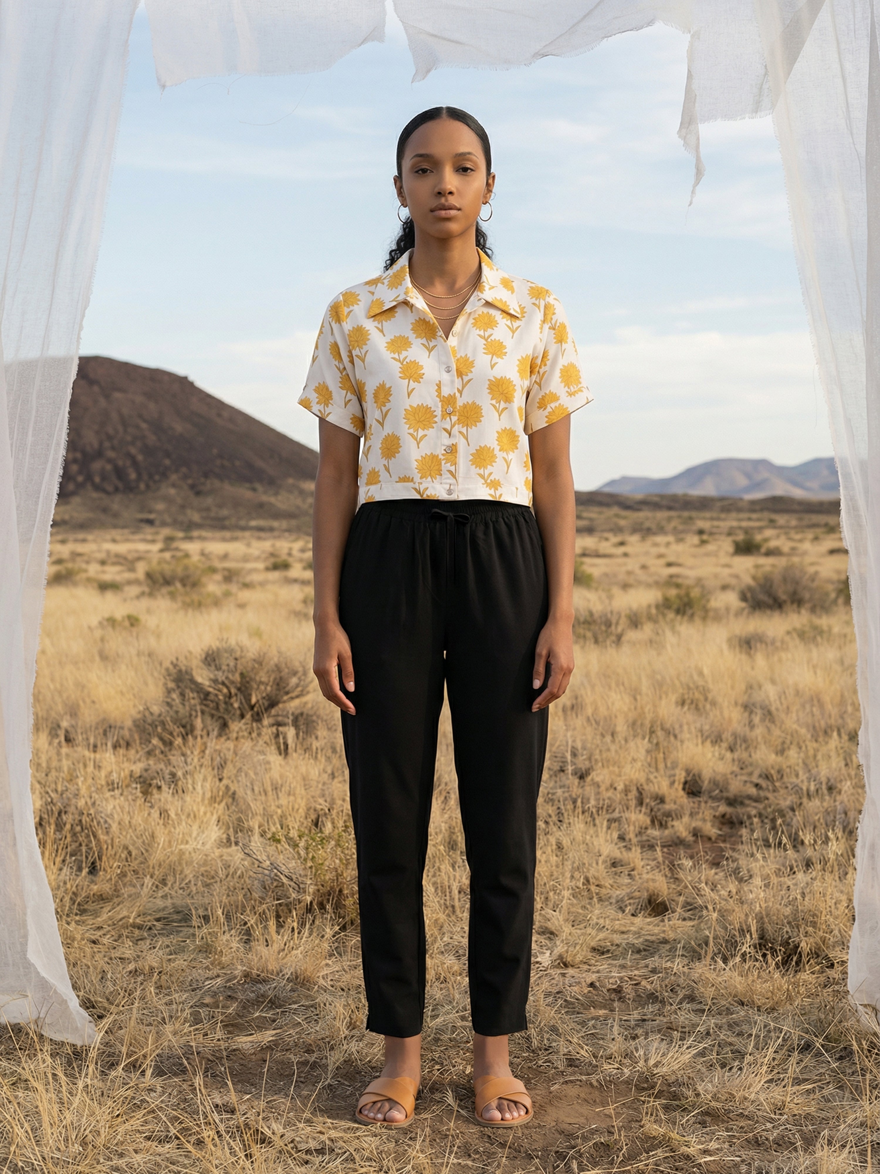 Black Rayon Modal Women’s Bottom