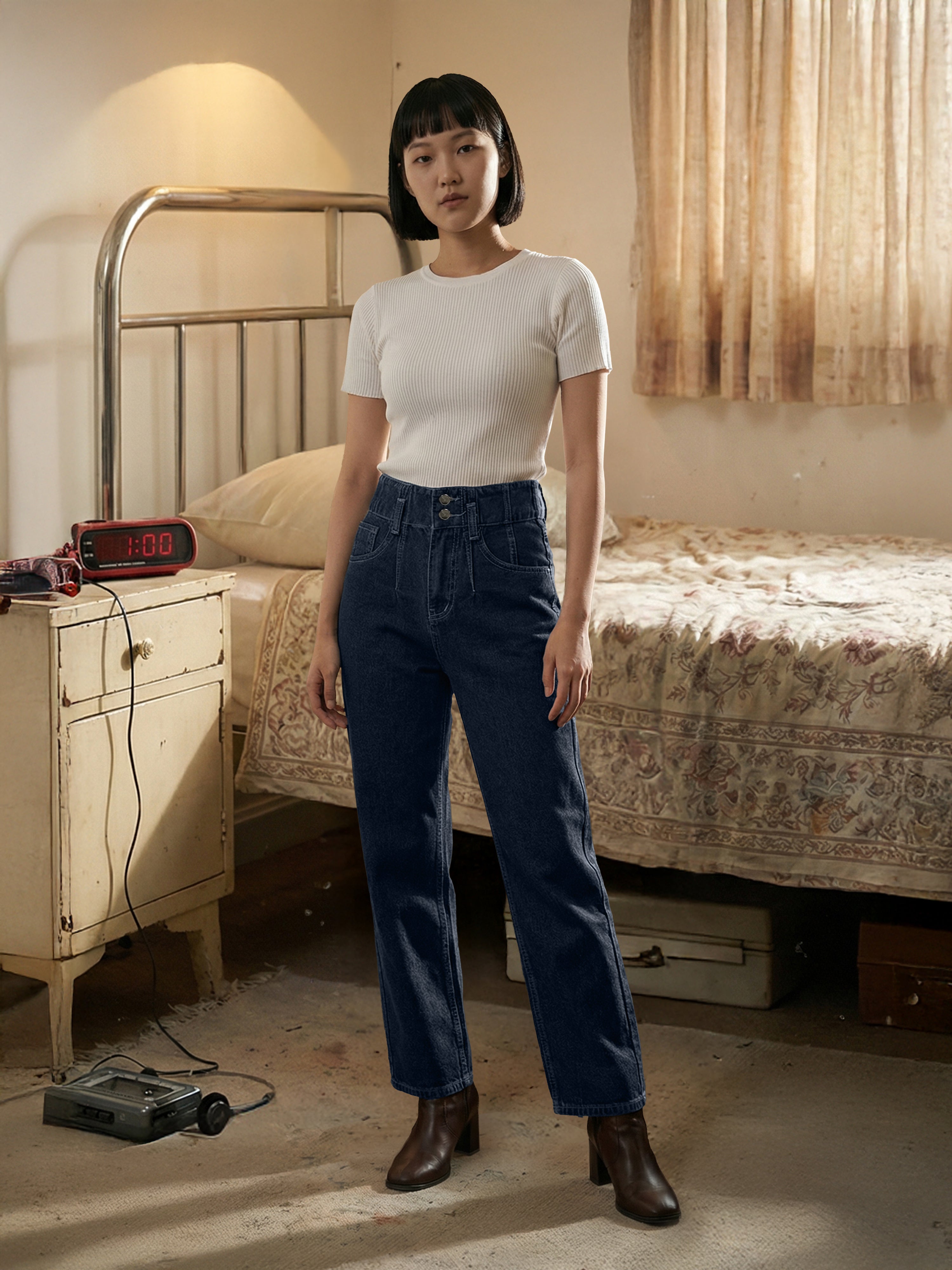 Women's Cotton Denim Jeans