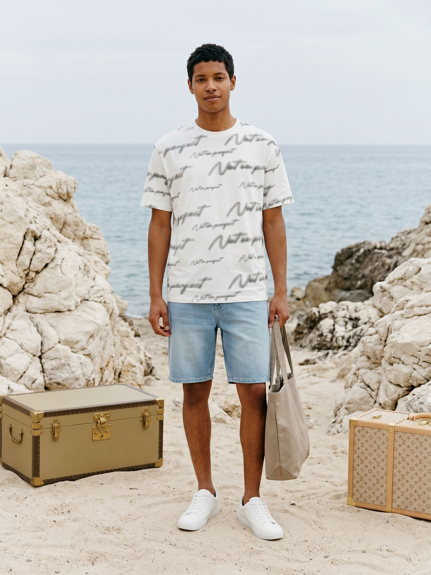Men's Jersey 200 Gsm Off White Regular Fit T Shirt