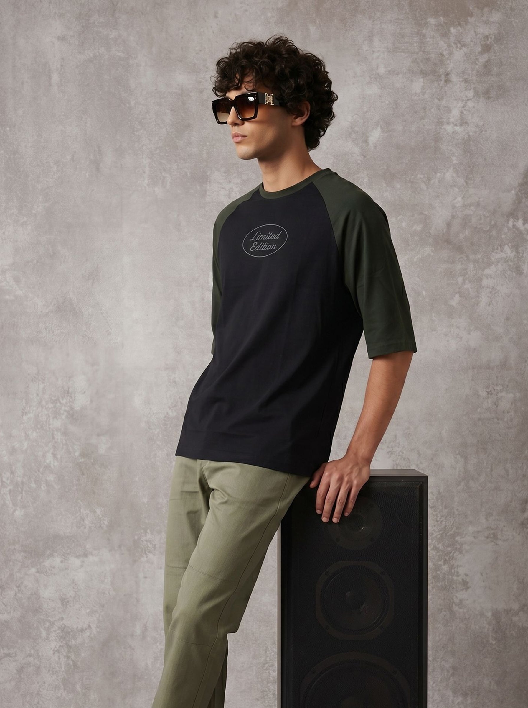 Men's Jersey 200 Gsm Black Regular Fit T Shirt