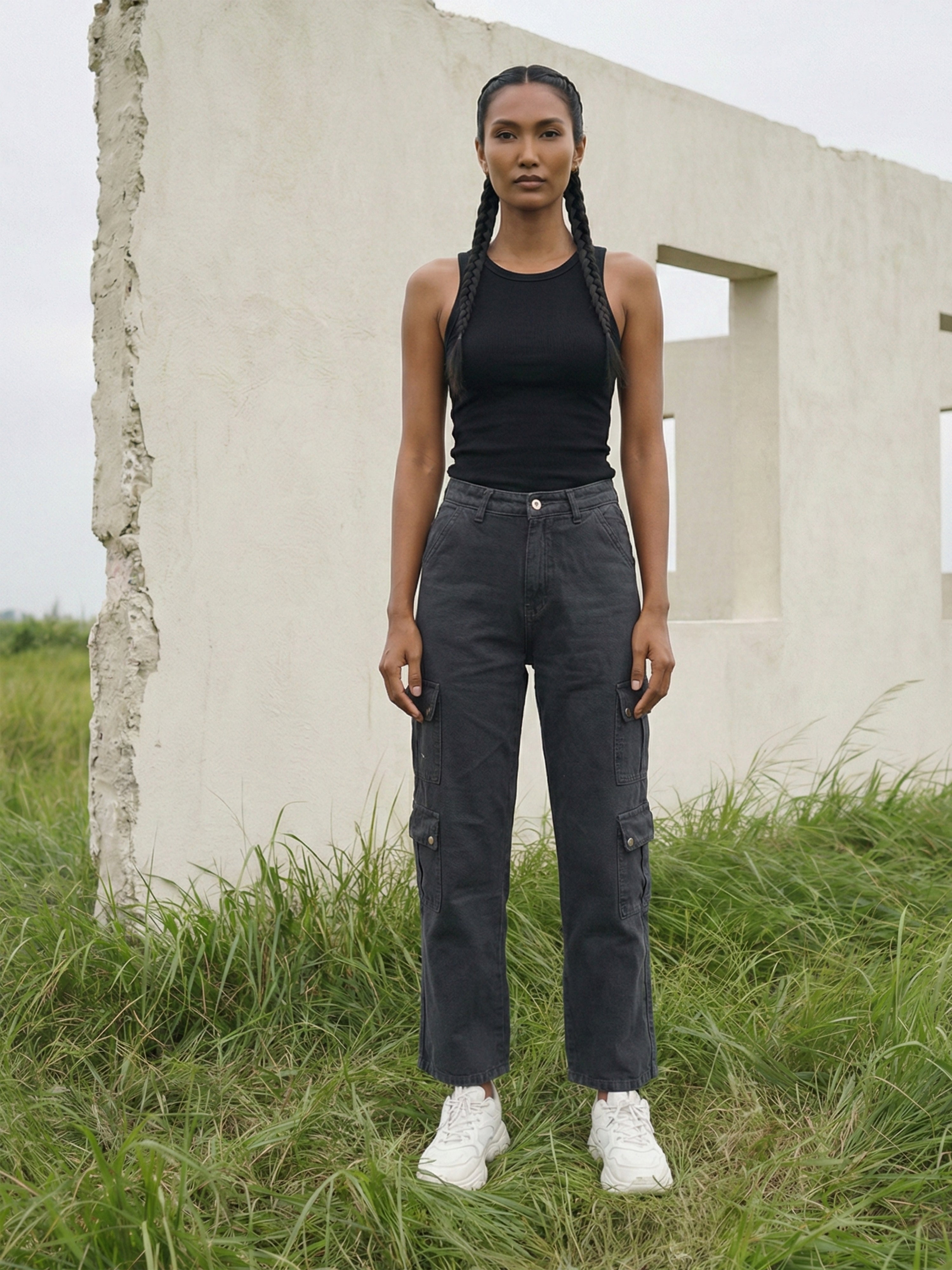 Green Denim Jeans For Women