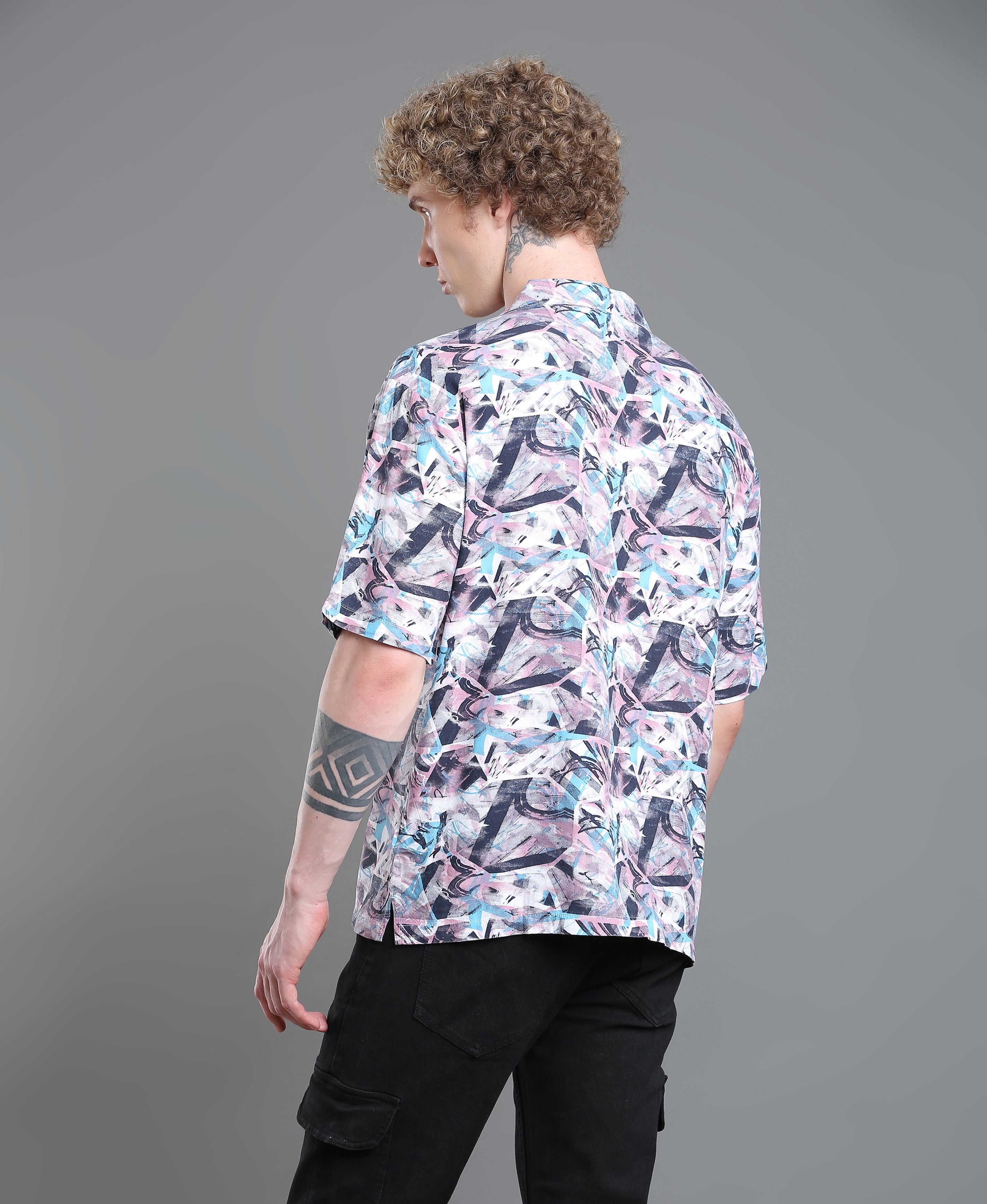 Mosaic Breeze Rayon Shirt