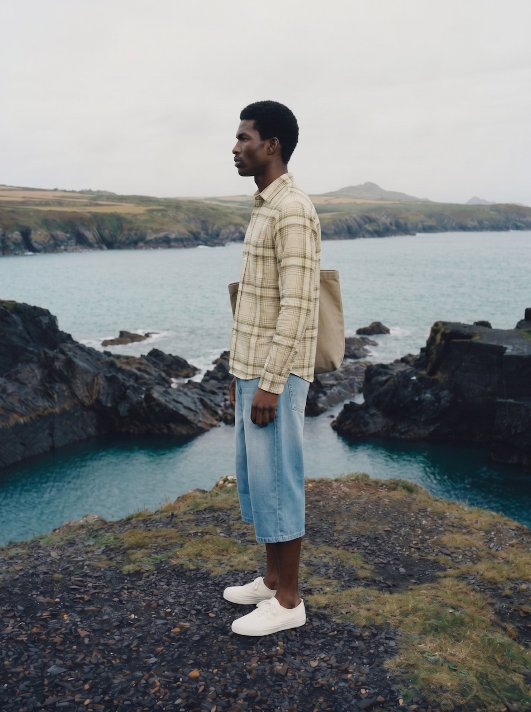 Men's Green Checks Regular Fit Shirt