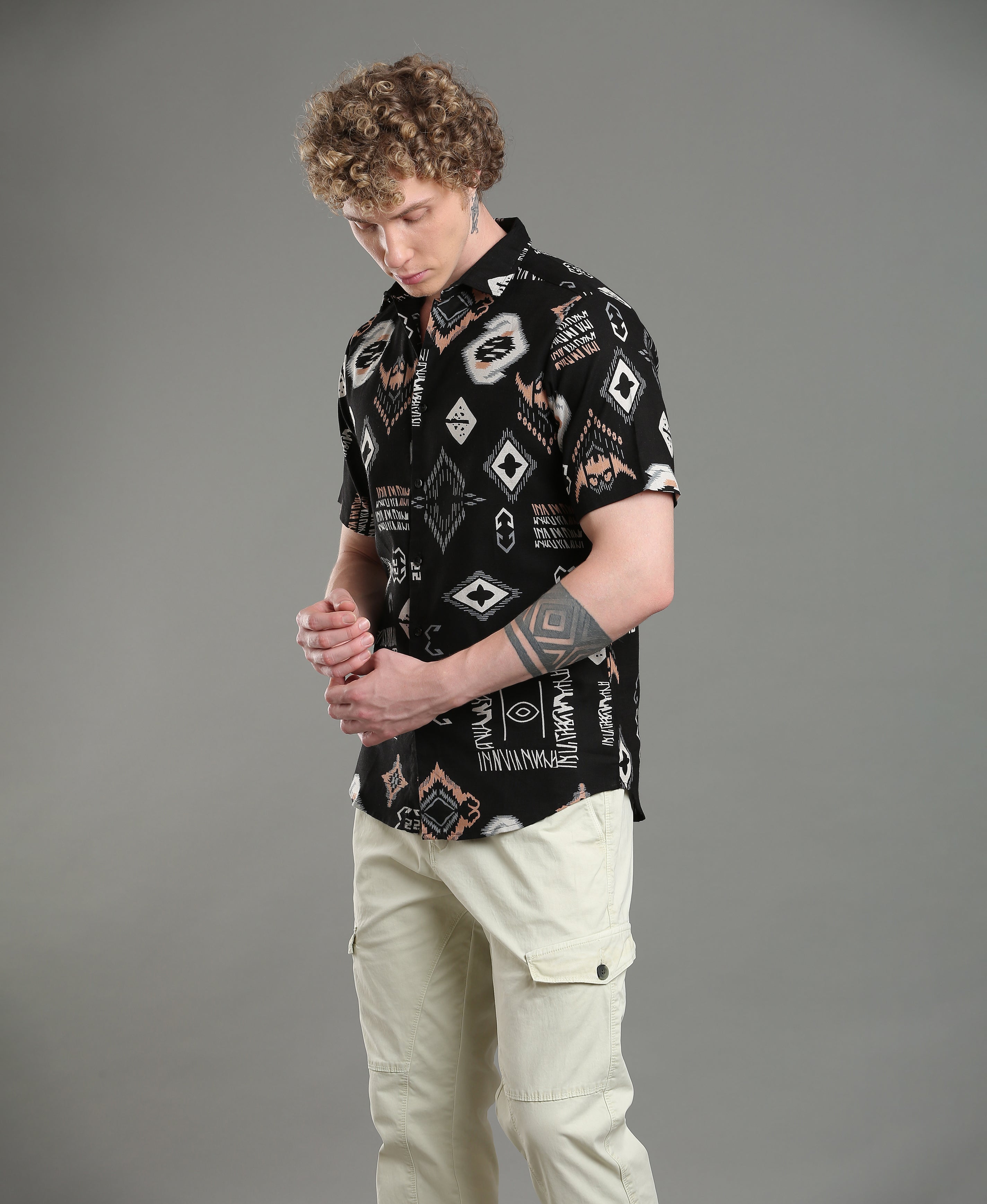 Aurora Line Printed Shirt