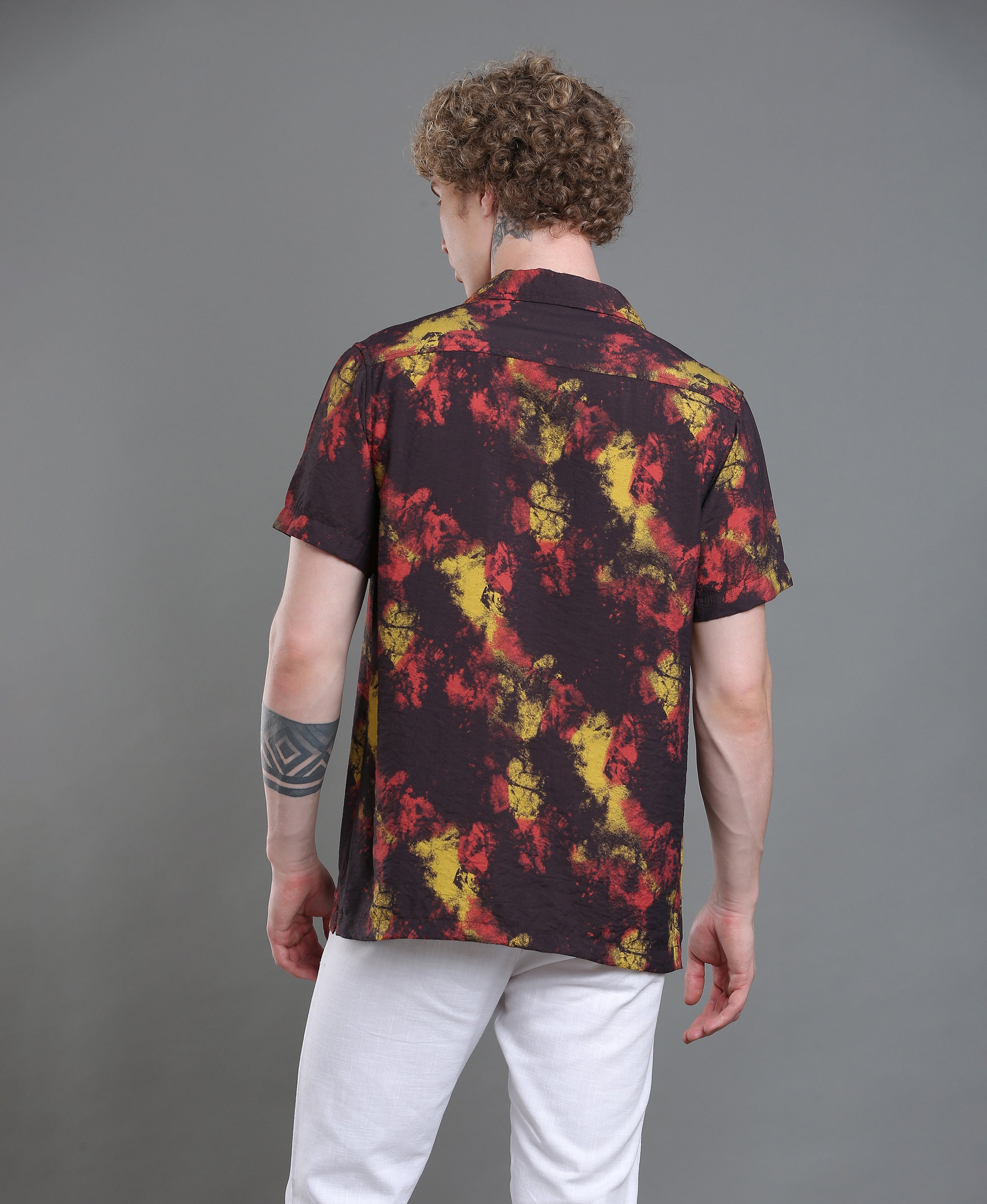 Burgundy Blend Slim Shirt