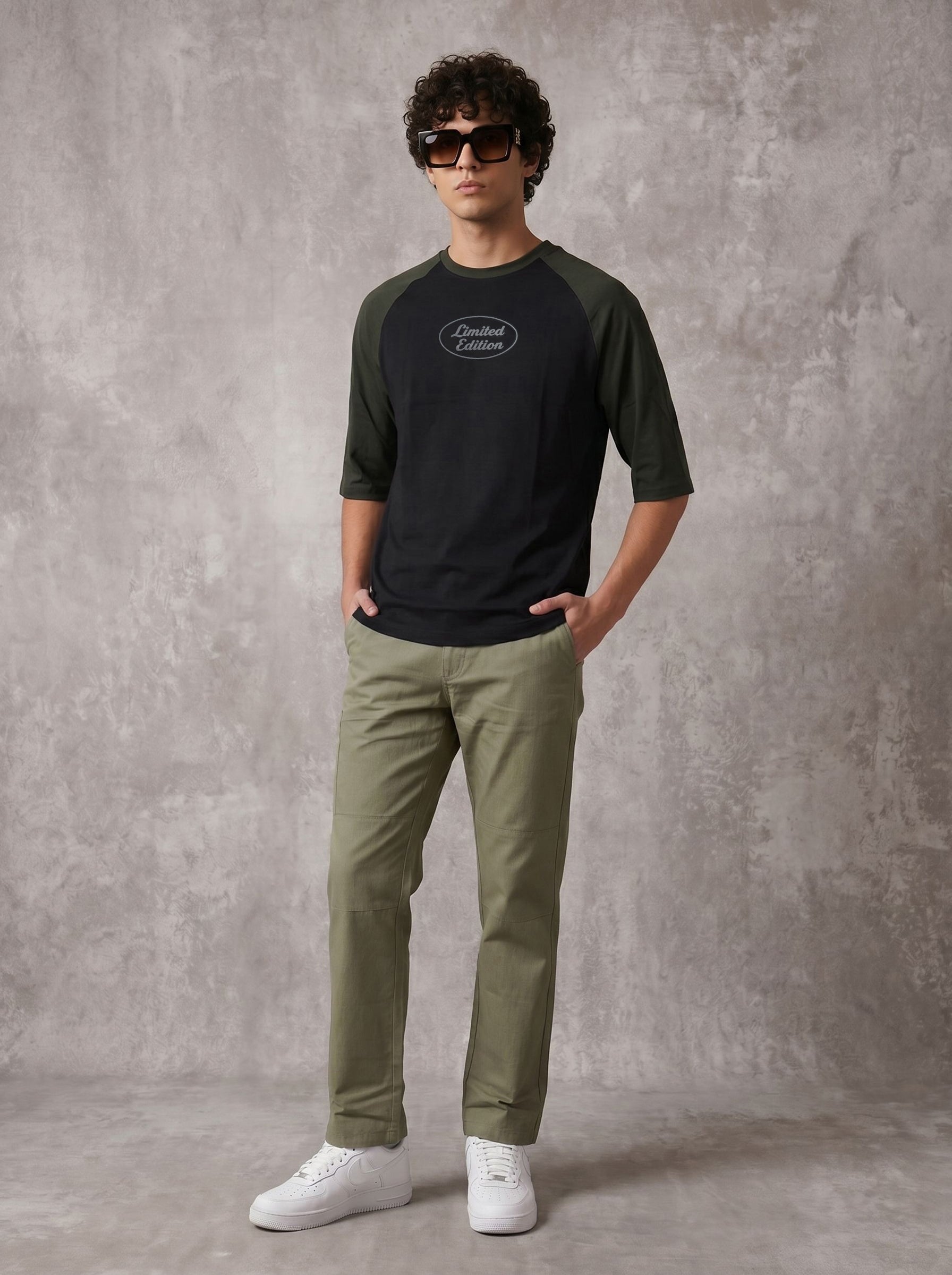 Men's Jersey 200 Gsm Black Regular Fit T Shirt