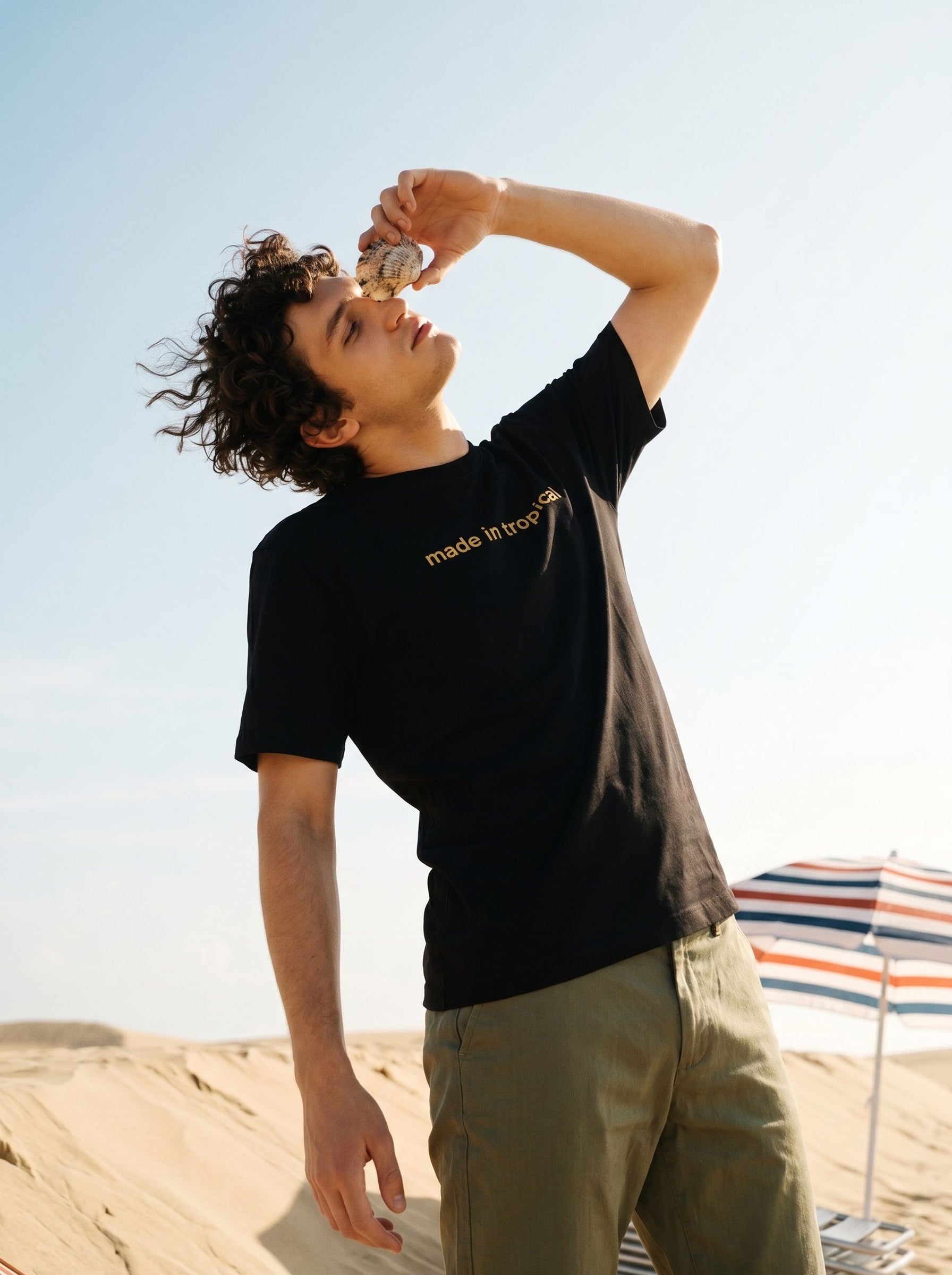 Men's Cotton Black Regular Fit Round Neck T Shirt