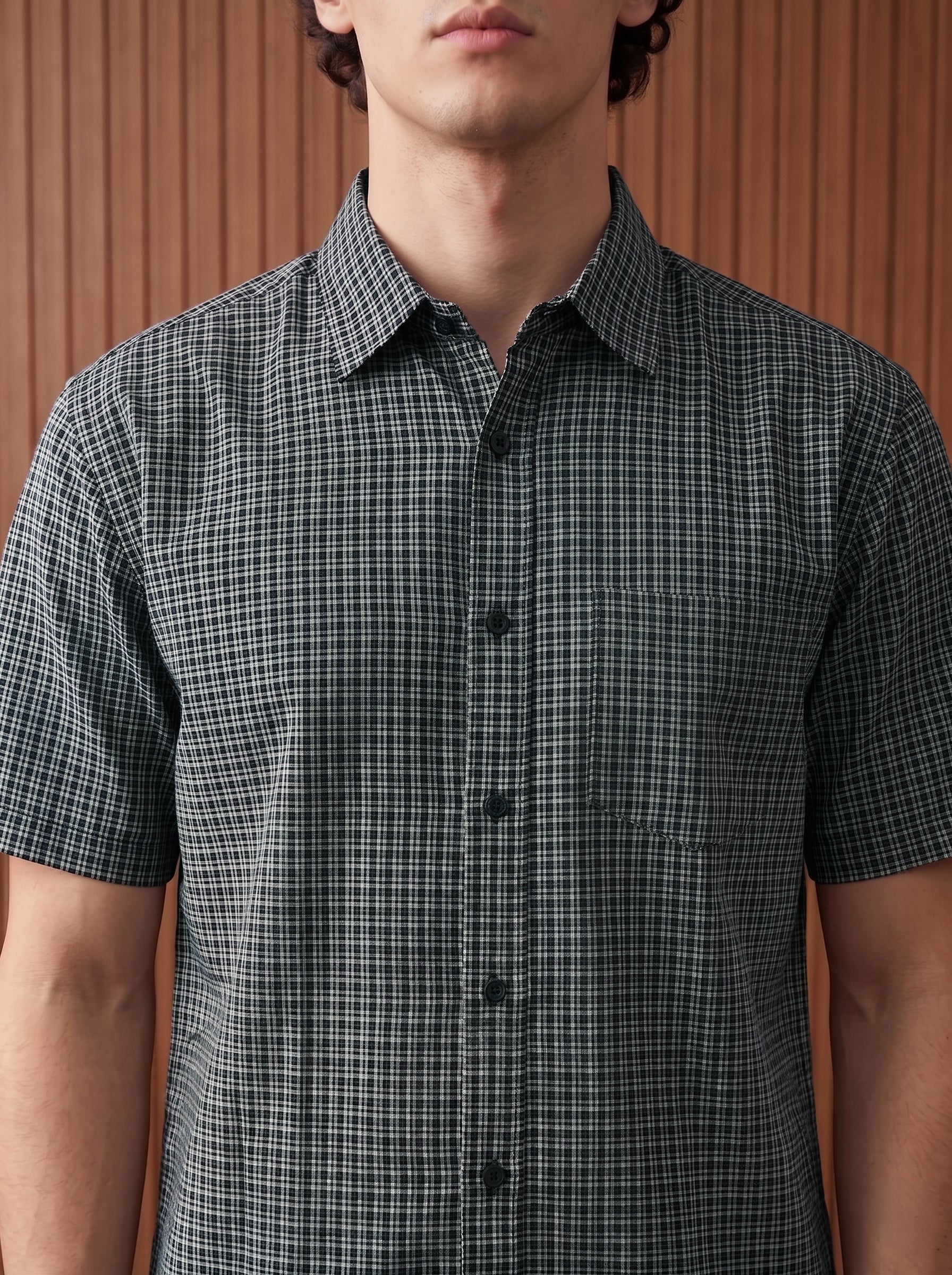 Men's Black Oversized Fit Shirt