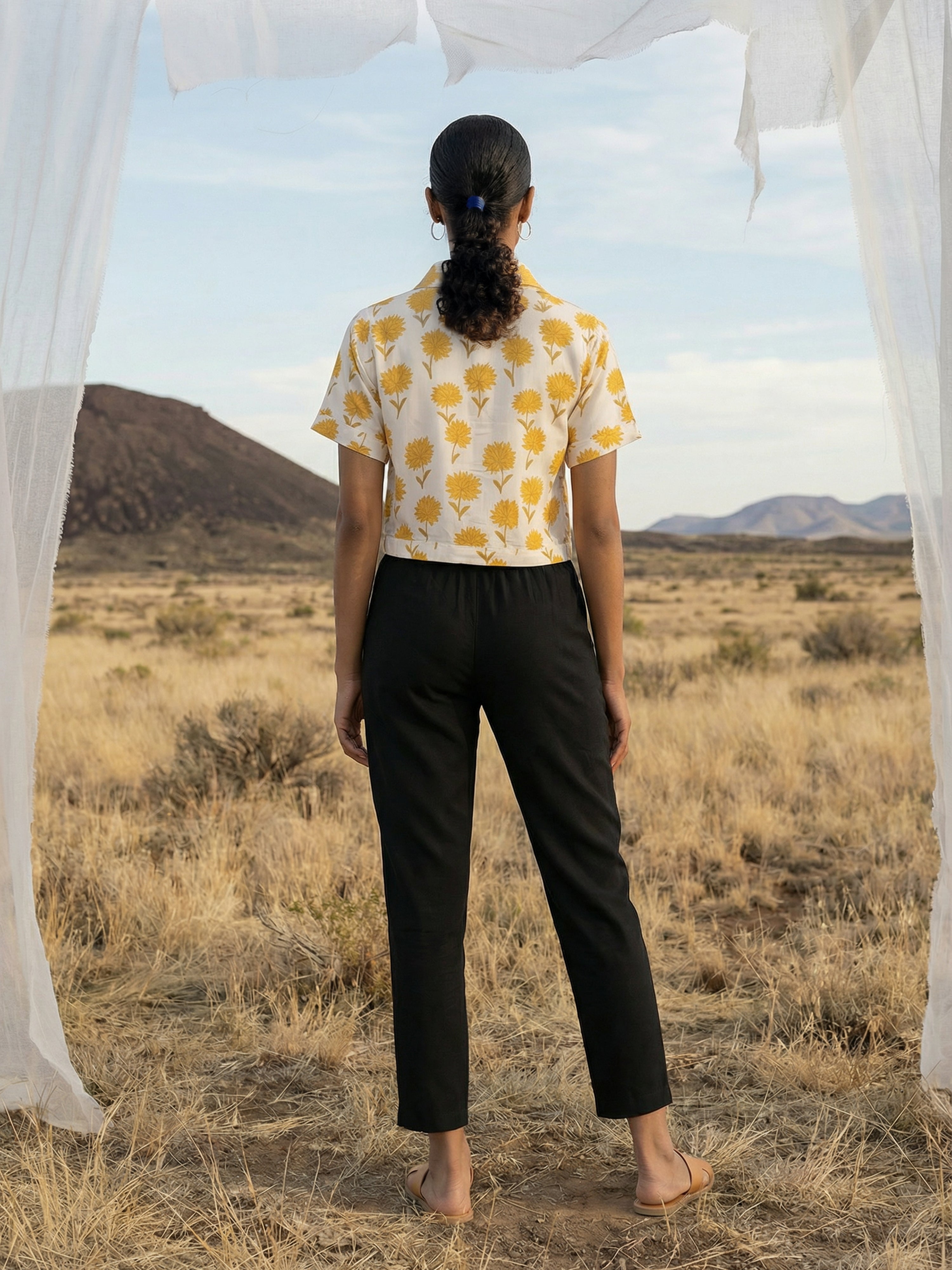 Black Rayon Modal Women’s Bottom