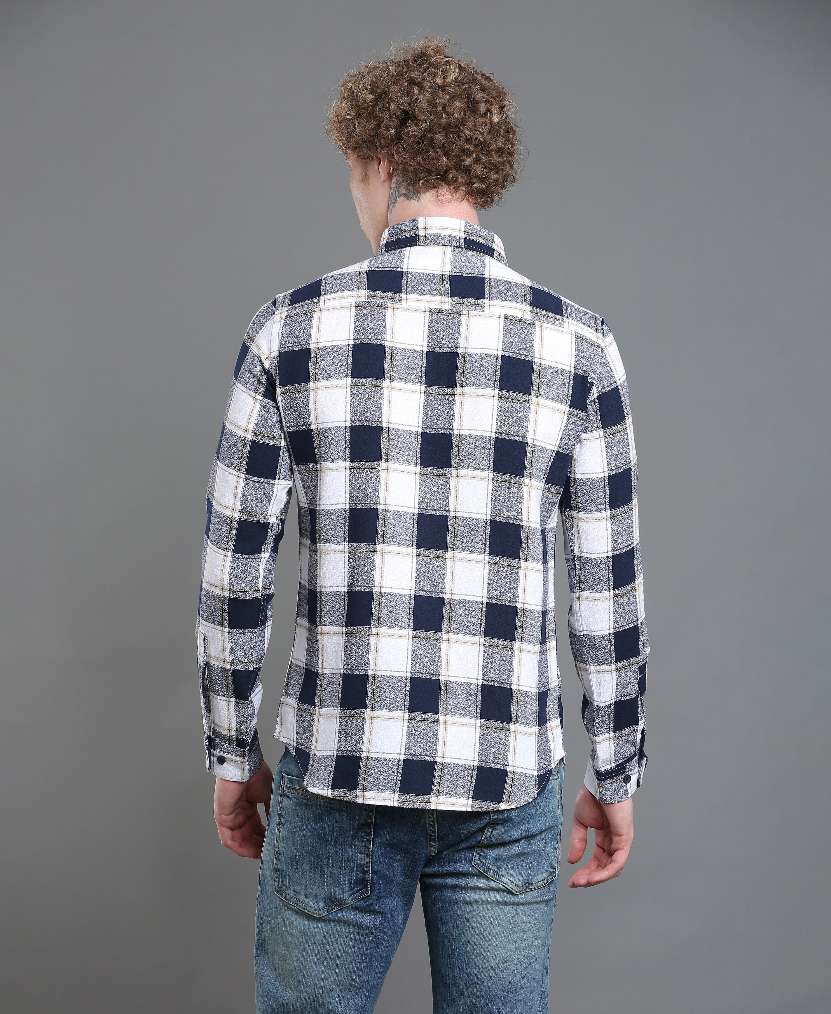 Azure Luxe Slim Shirt