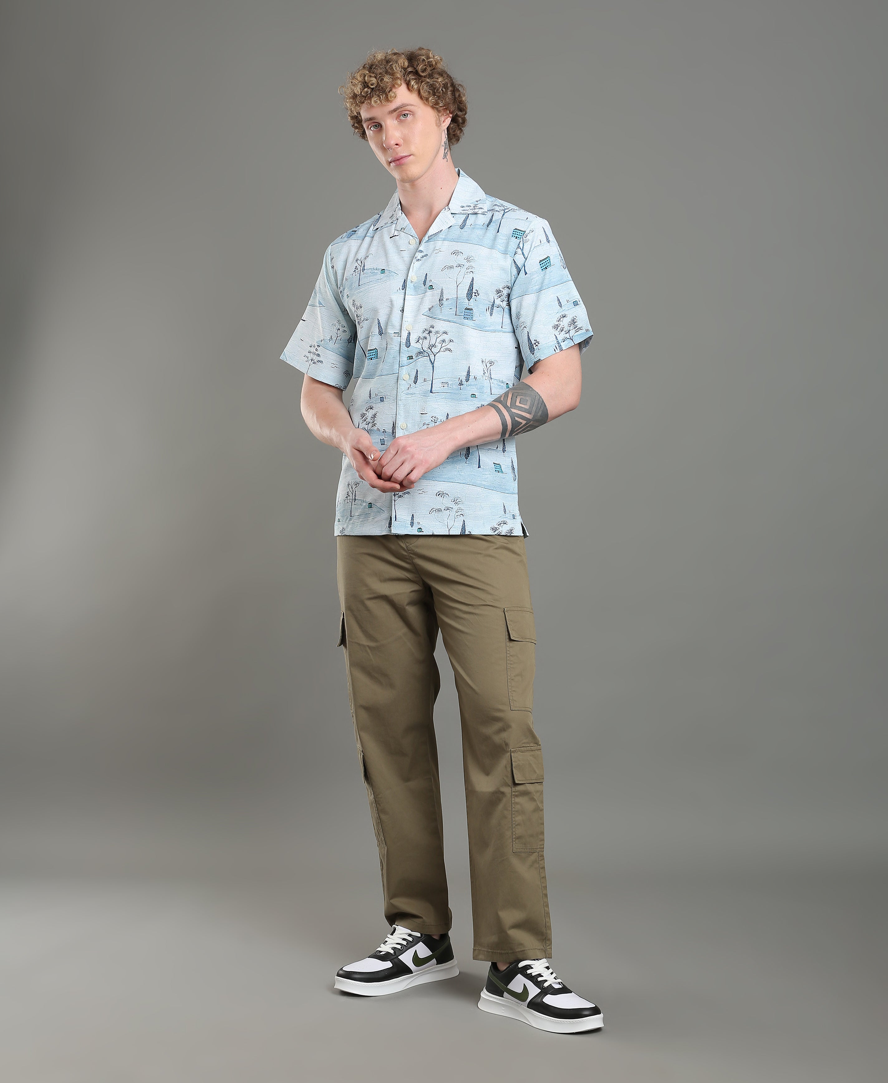 Heritage Weave Cuban Shirt