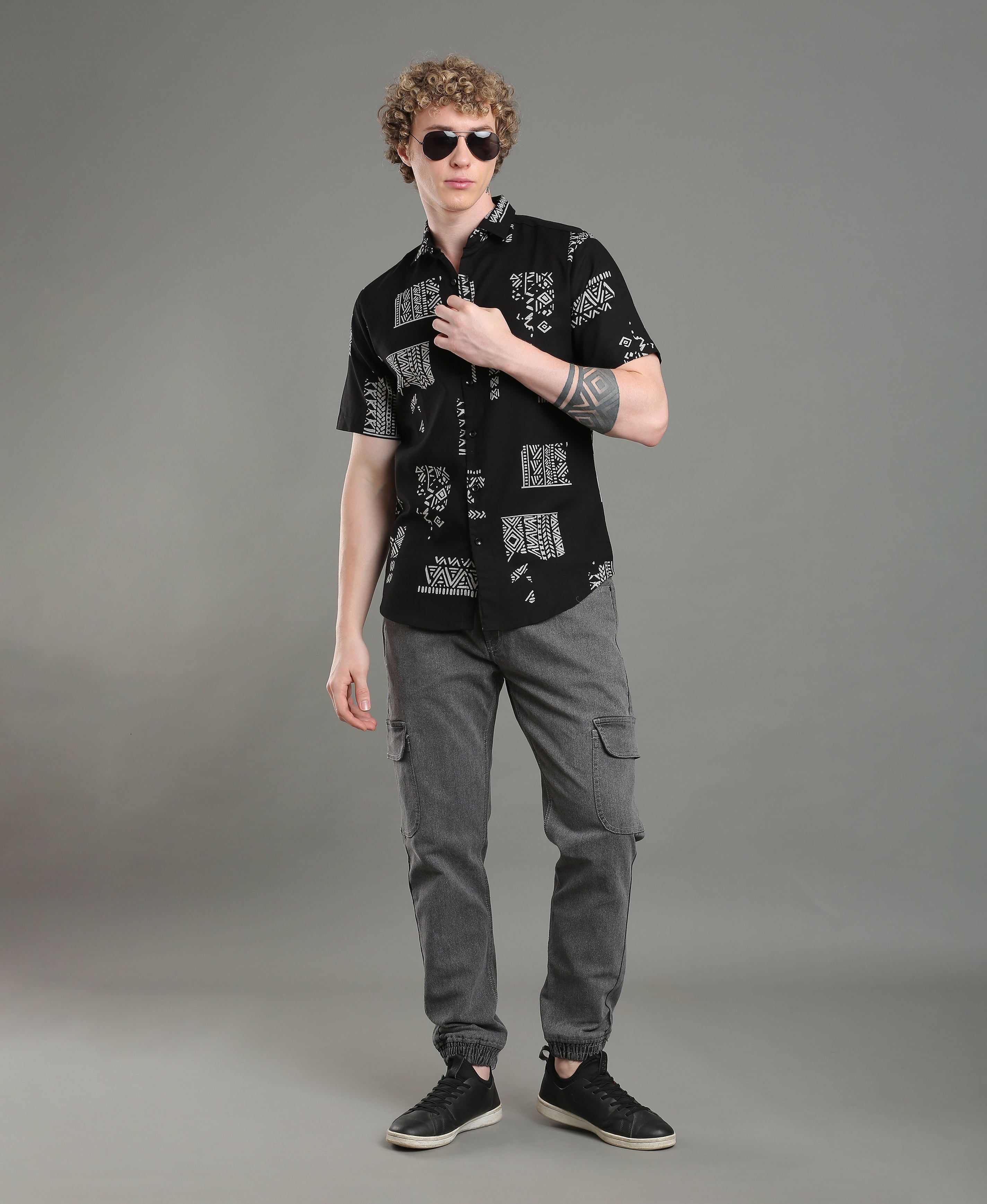 Horizon Fade Slim Printed Shirt