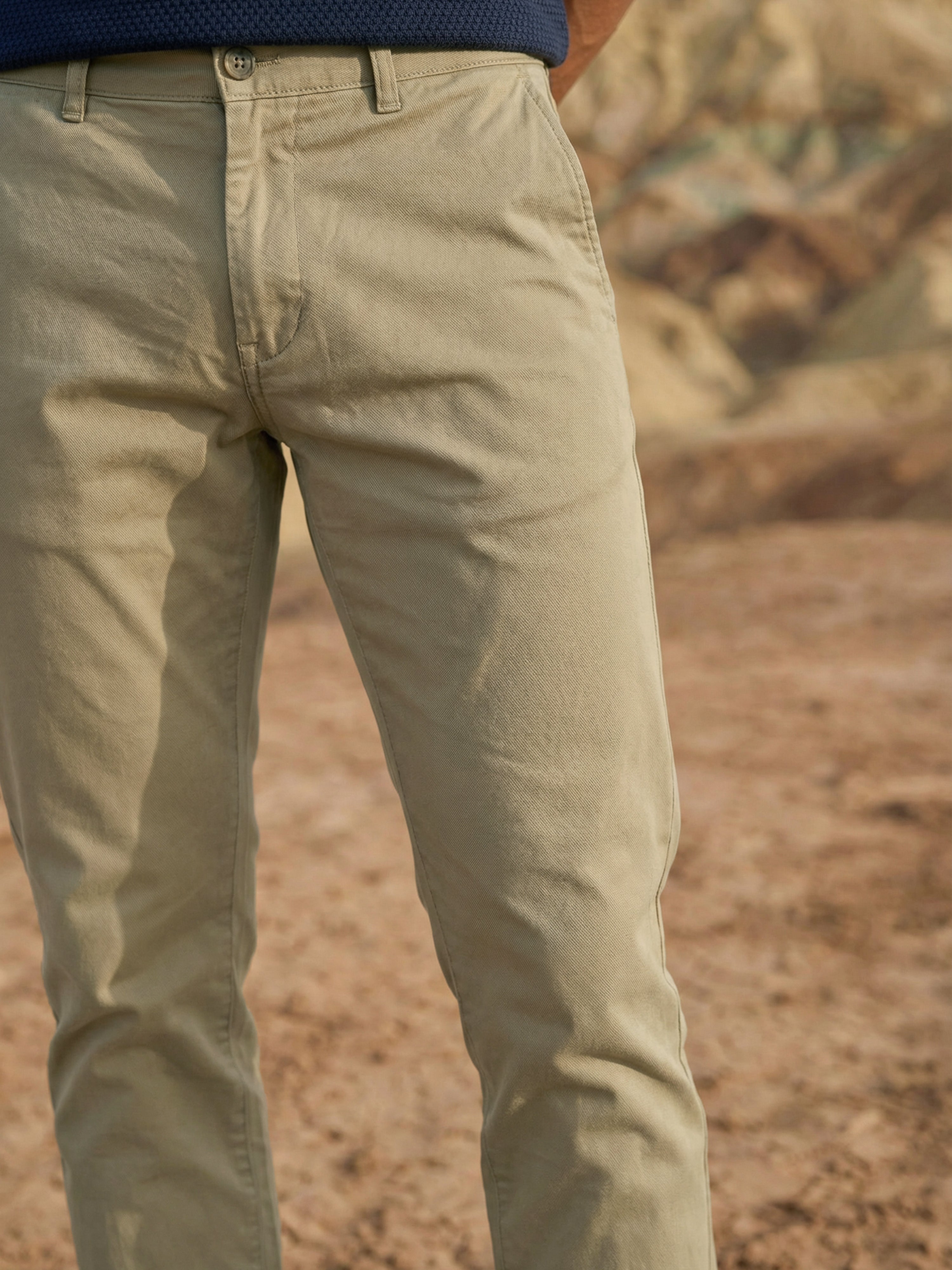 Beige Trouser For Male