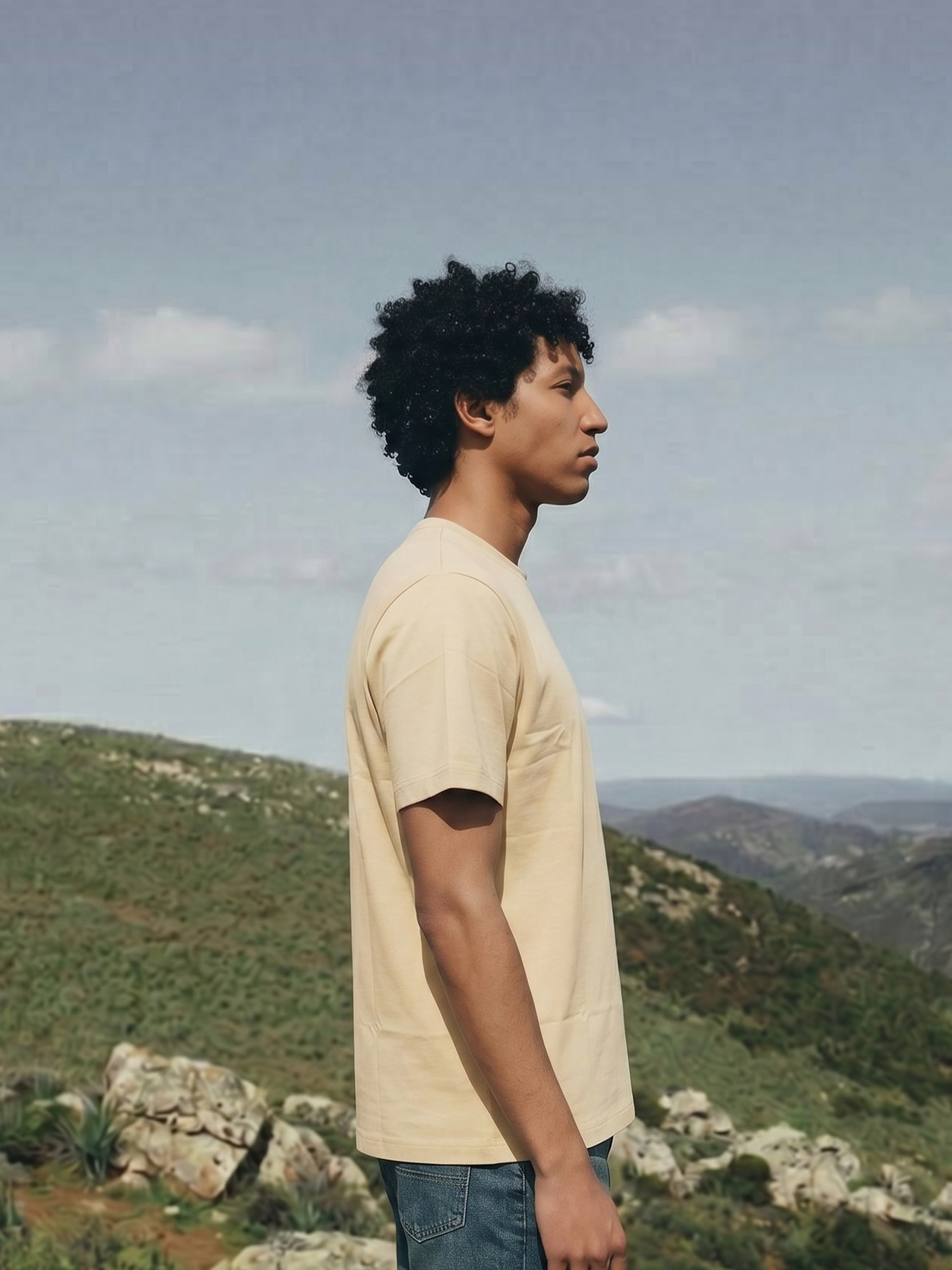 Men's S/J 200Gsm Sandle Relaxed Fit T Shirt